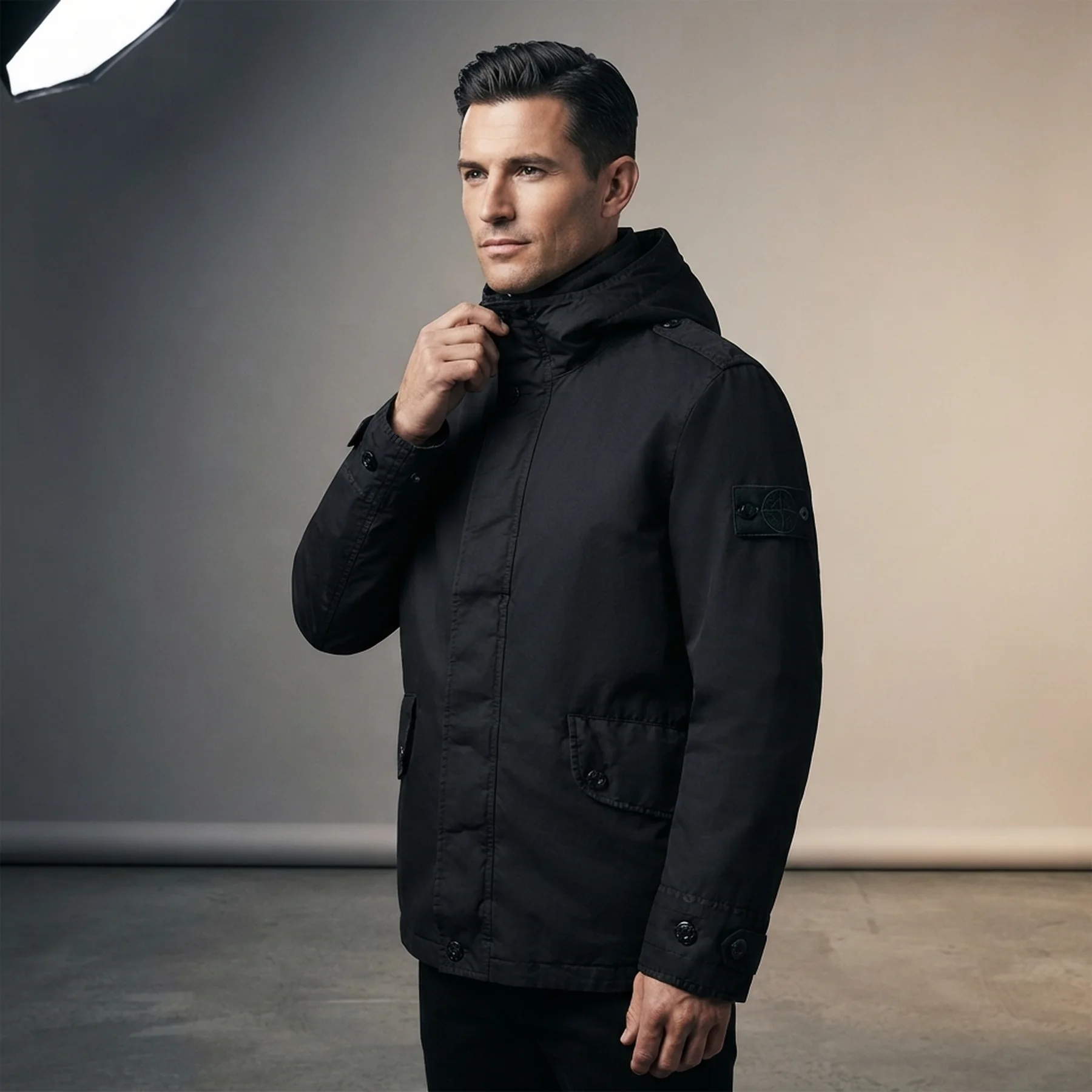 Куртка Stone Island High-Neck Hooded