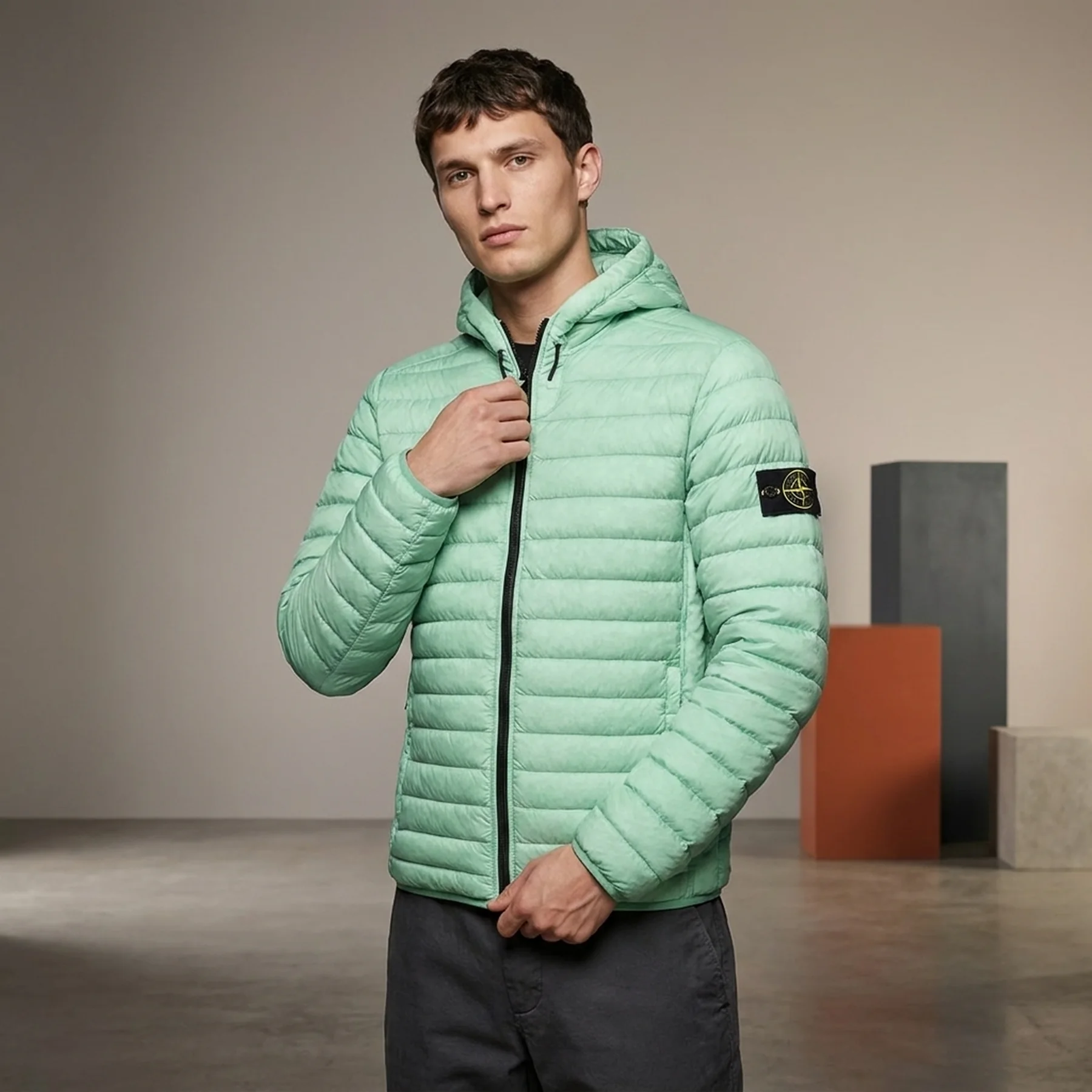 Куртка Stone Island Loom Jacket L (Mint)