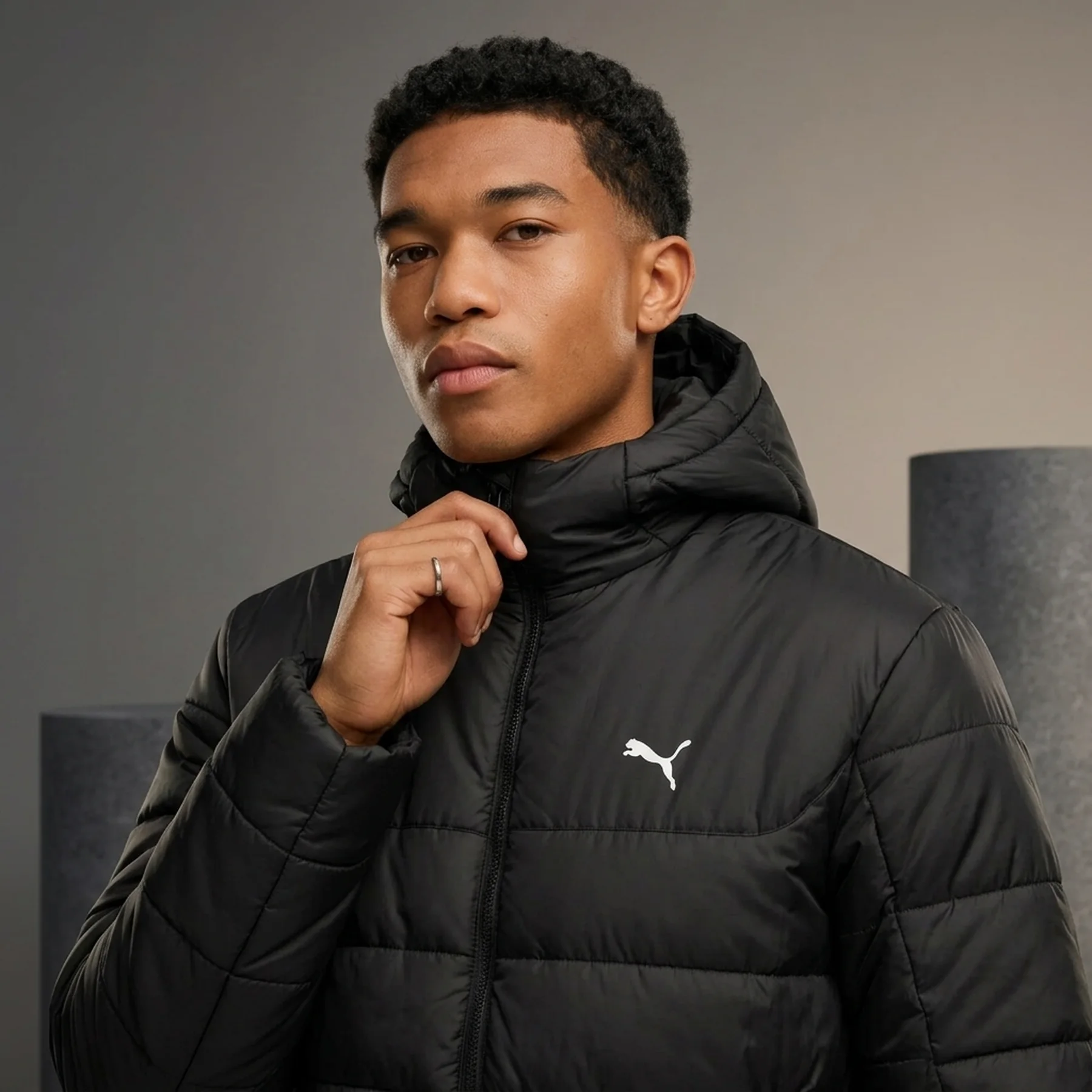 Куртка унісекс Puma Ess Hooded Padded Jacket (68521101)