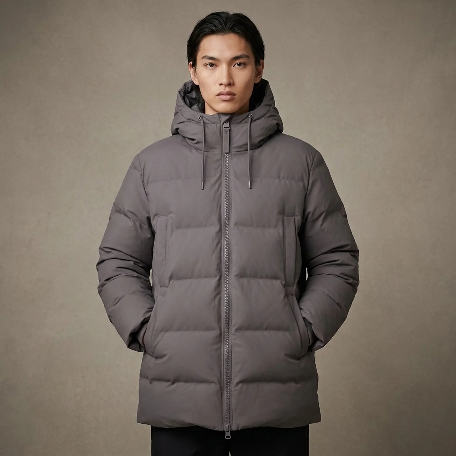 Куртка унісекс Rains Alta Puffer Parka W3t4 (15190-05)