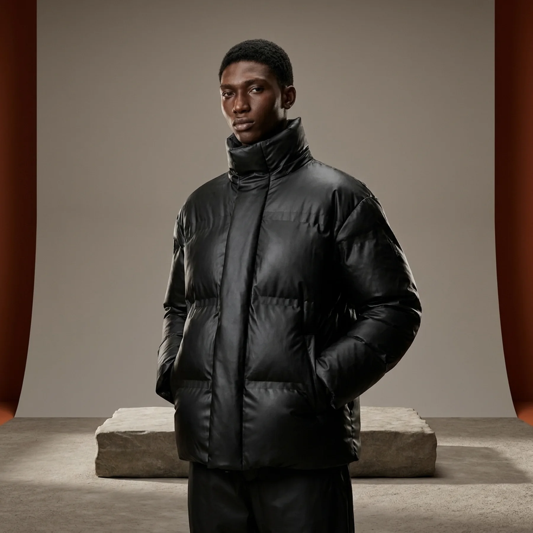Куртка унісекс Rains Bator Puffer Jacket (15240-01)