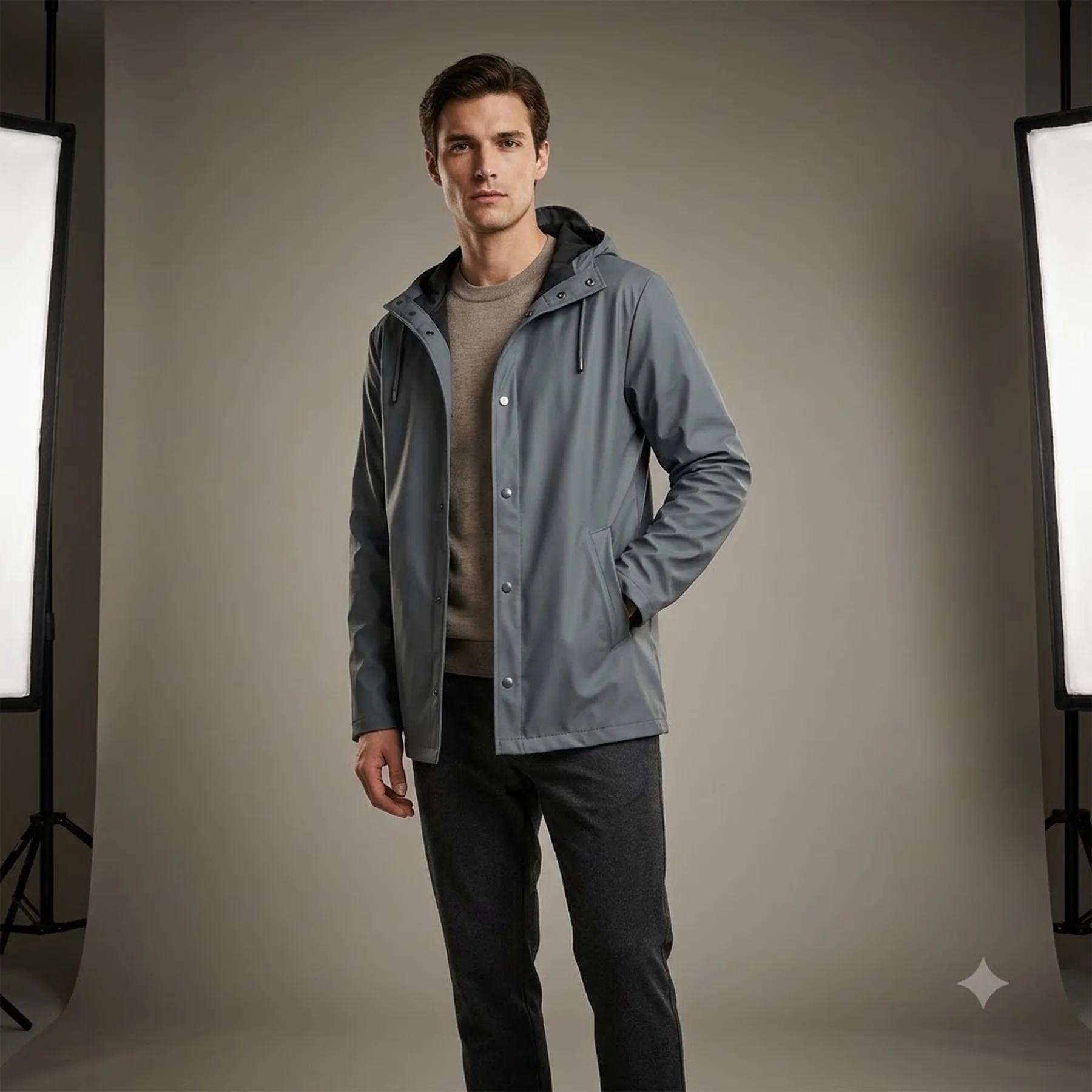 Куртка унісекс Rains Jacket 1201-Slate (1201-SLATE)