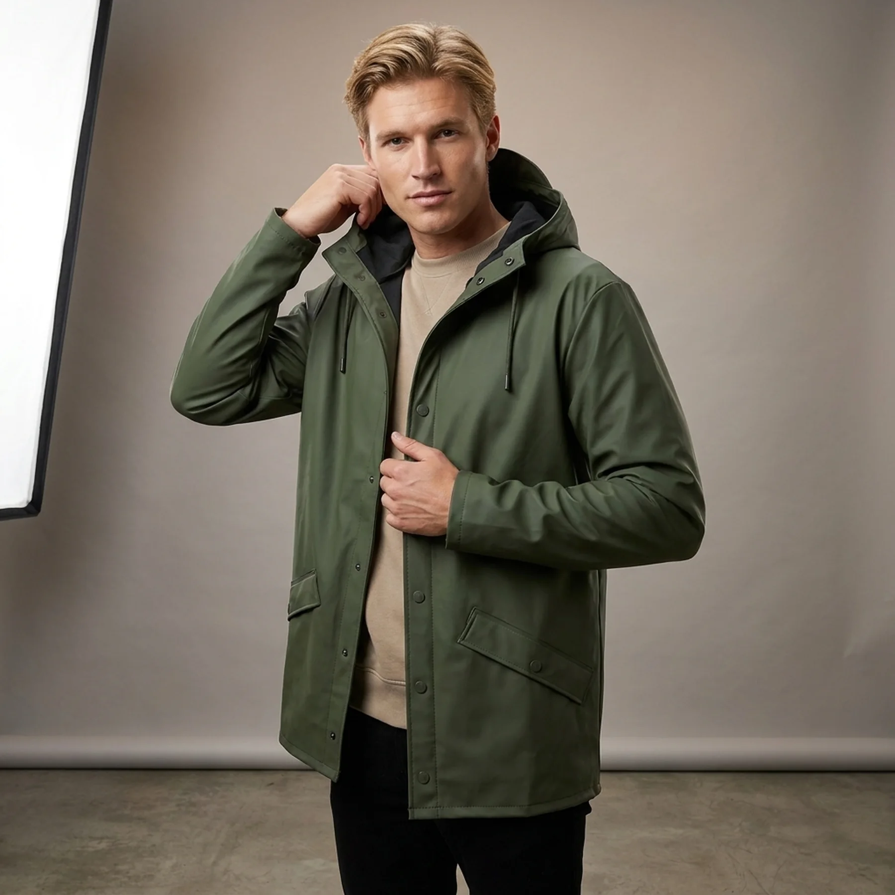 Куртка унісекс Rains Jacket Green (1201-GREEN)
