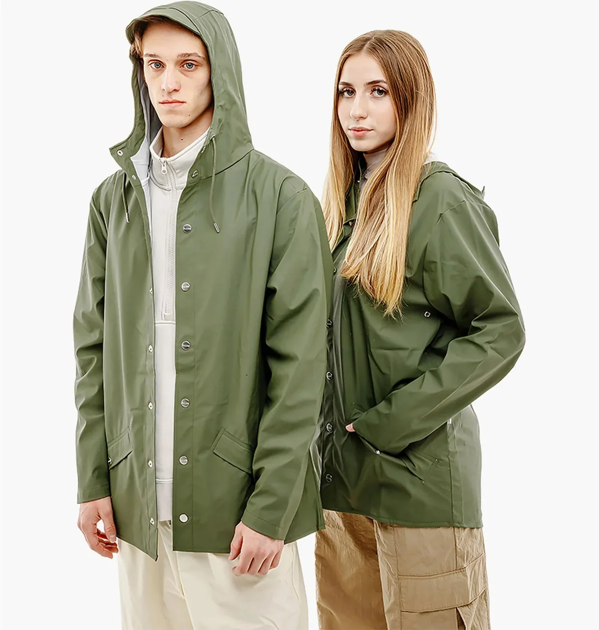 Куртка унісекс Rains Jacket Green (1201-OLIVE)