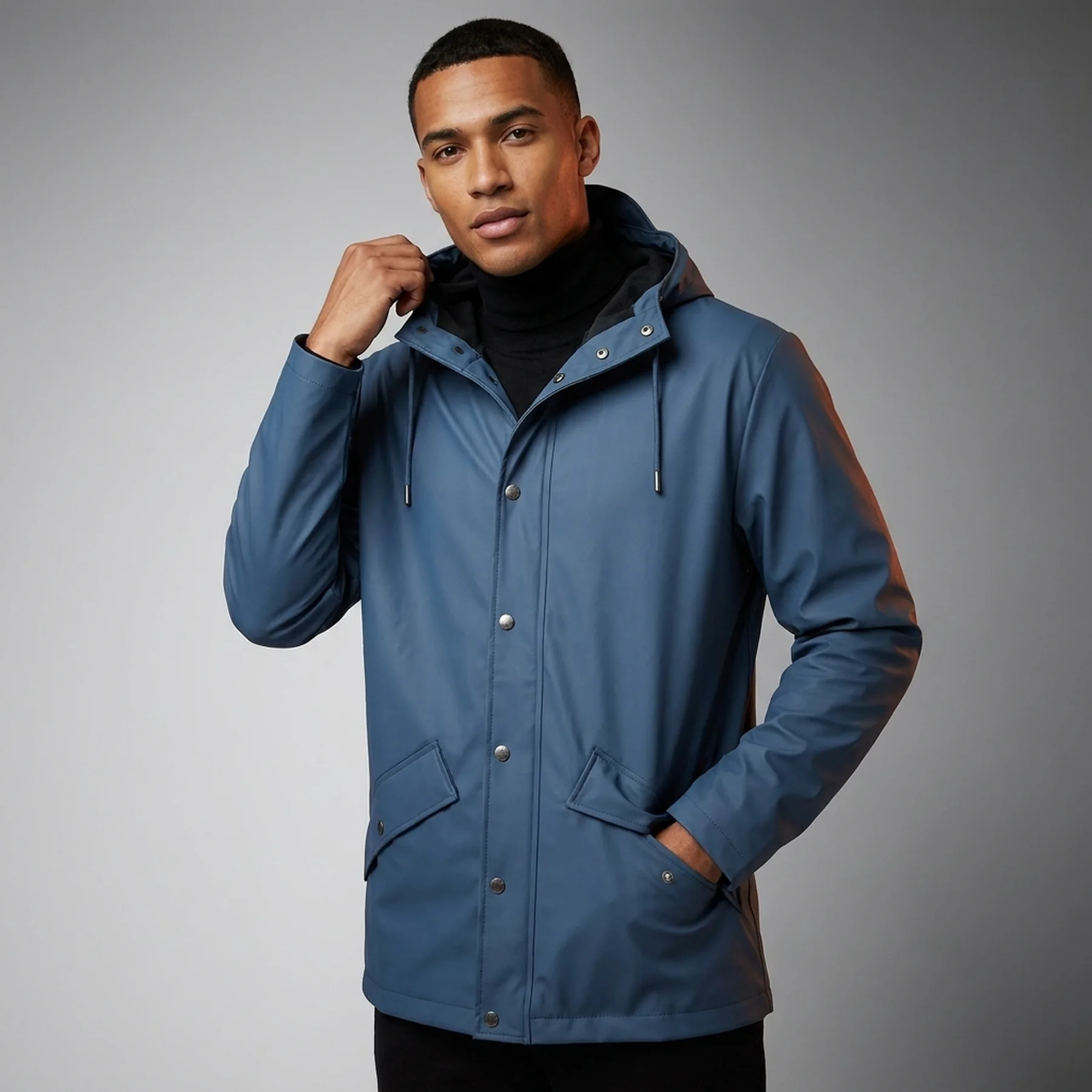 Куртка унісекс Rains Jackets 1201-Blue (1201-BLUE)