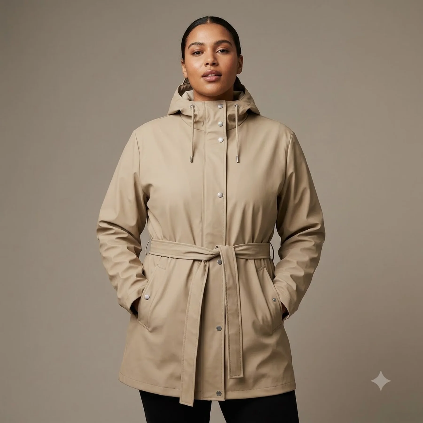 Куртка унісекс Rains Jackets Beige (1824-OFFWHITE)