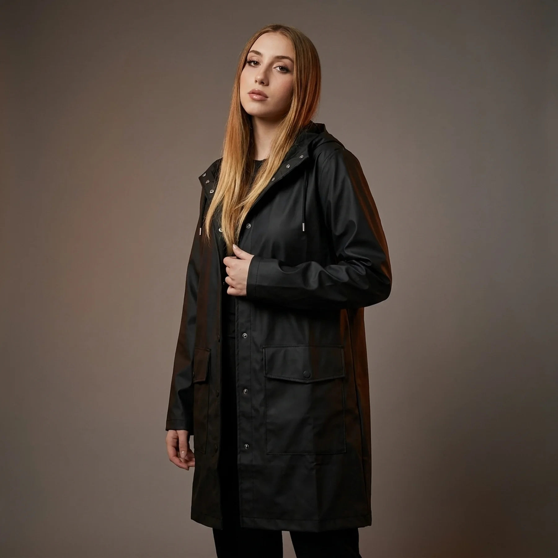 Куртка унісекс Rains Jackets Black (1206-BLACK)
