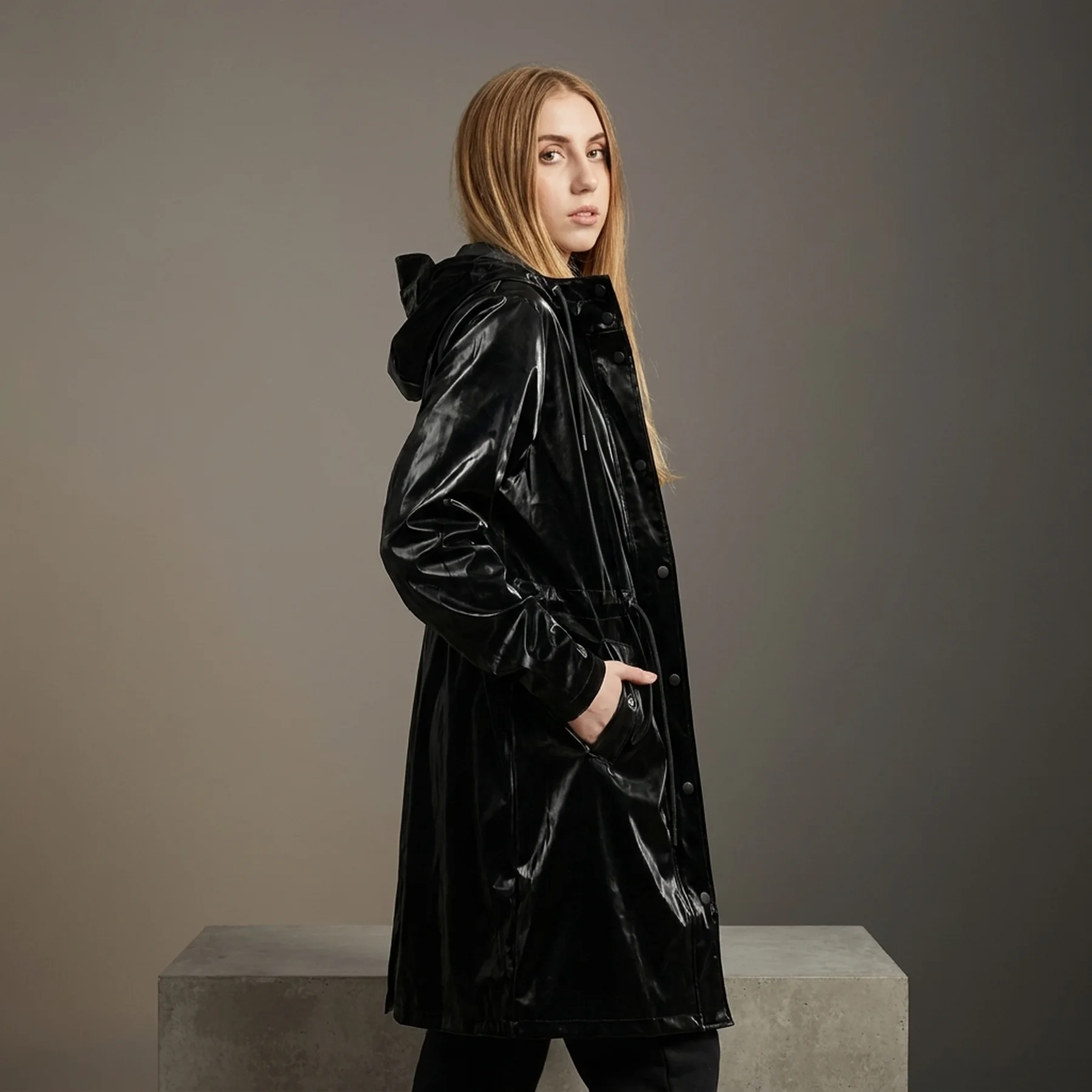 Куртка унісекс Rains Jackets Black (1206-VELVETBLACK)