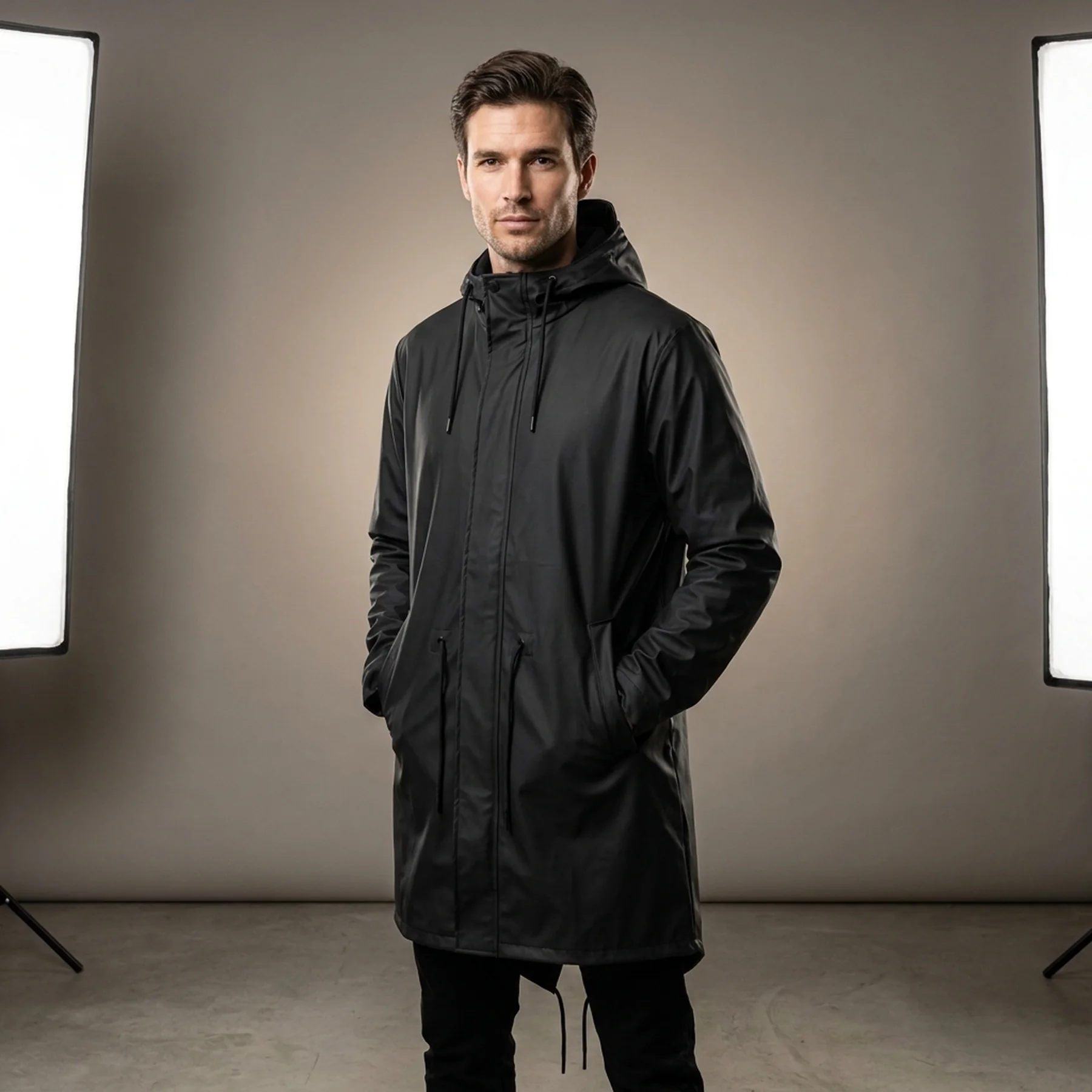 Куртка унісекс Rains Jackets Black (1814-BLACK)