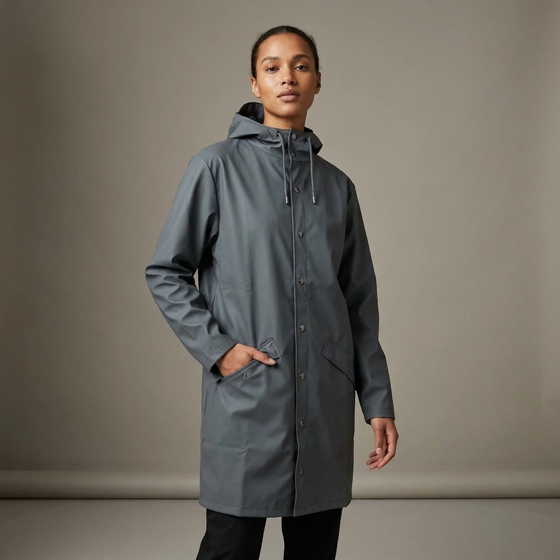 Куртка унісекс Rains Jackets Blue (1202-SLATE)