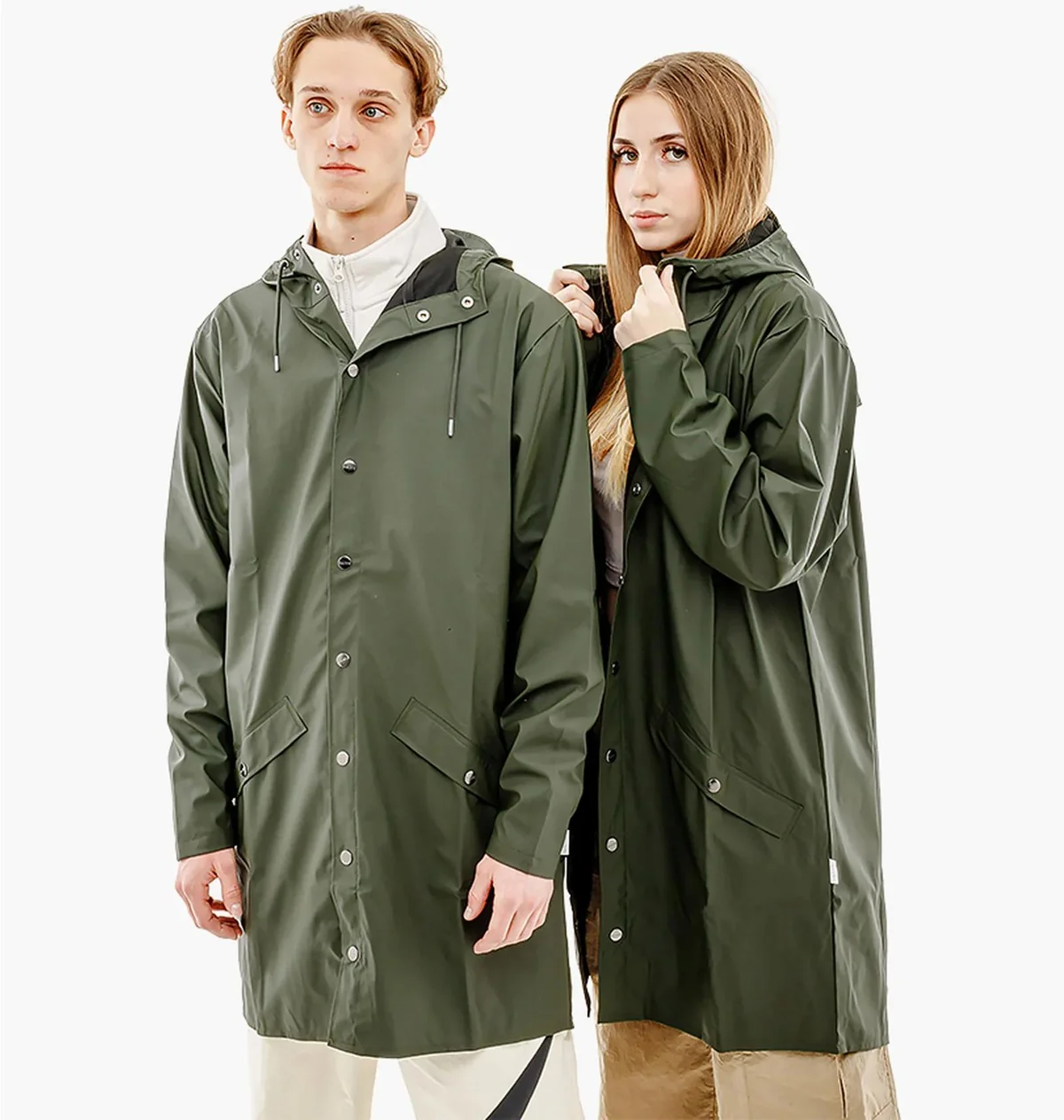 Куртка унісекс Rains Jackets Green (1202-GREEN)