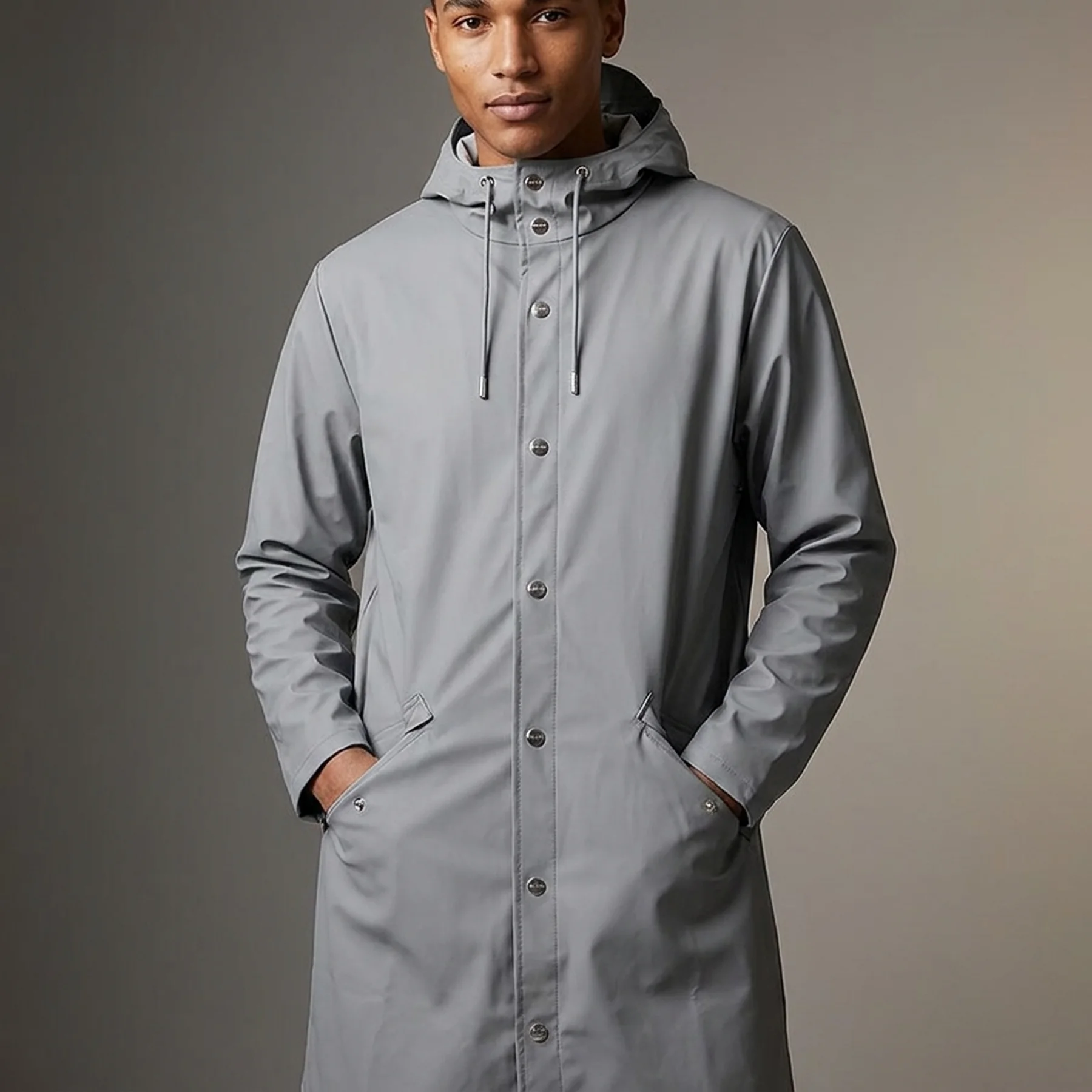 Куртка унісекс Rains Jackets Grey (1202-ROCK)