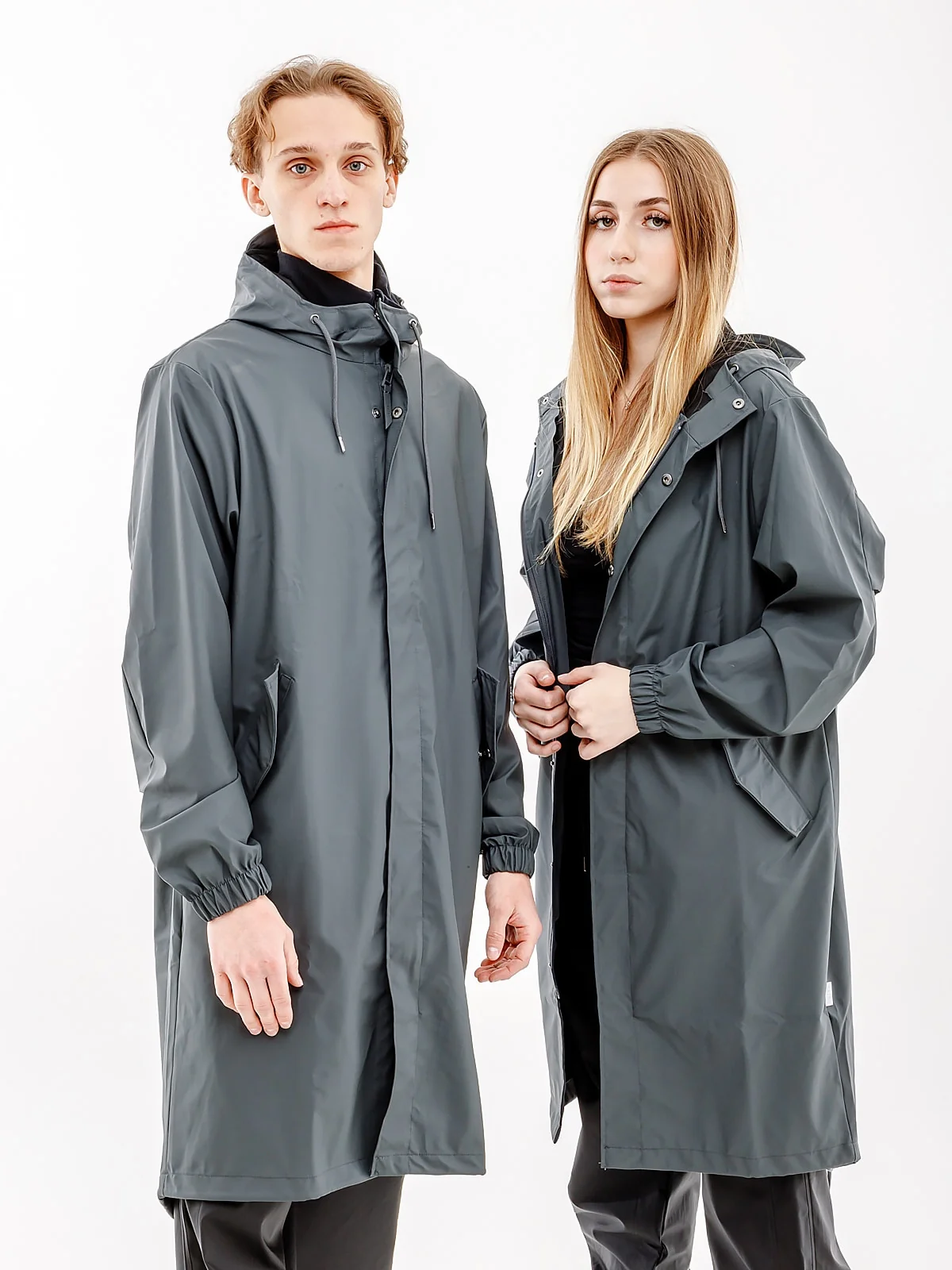 Куртка унісекс Rains Jackets Grey (1814-SLATE)