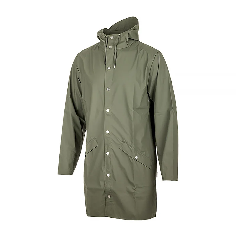 Куртка унісекс Rains Long Jacket Green (1202-OLIVE)