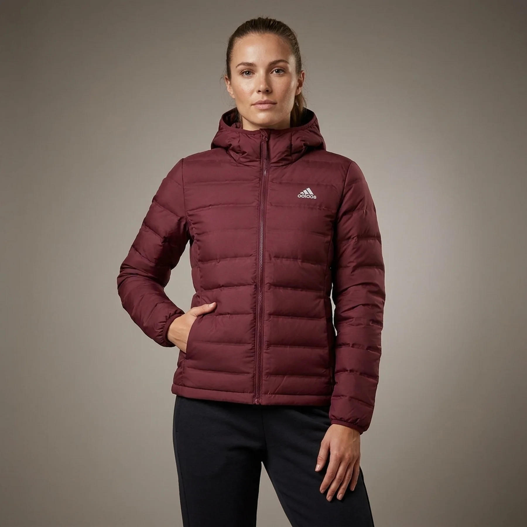 Куртка жіноча Adidas Helionic Hooded (DZ1495)