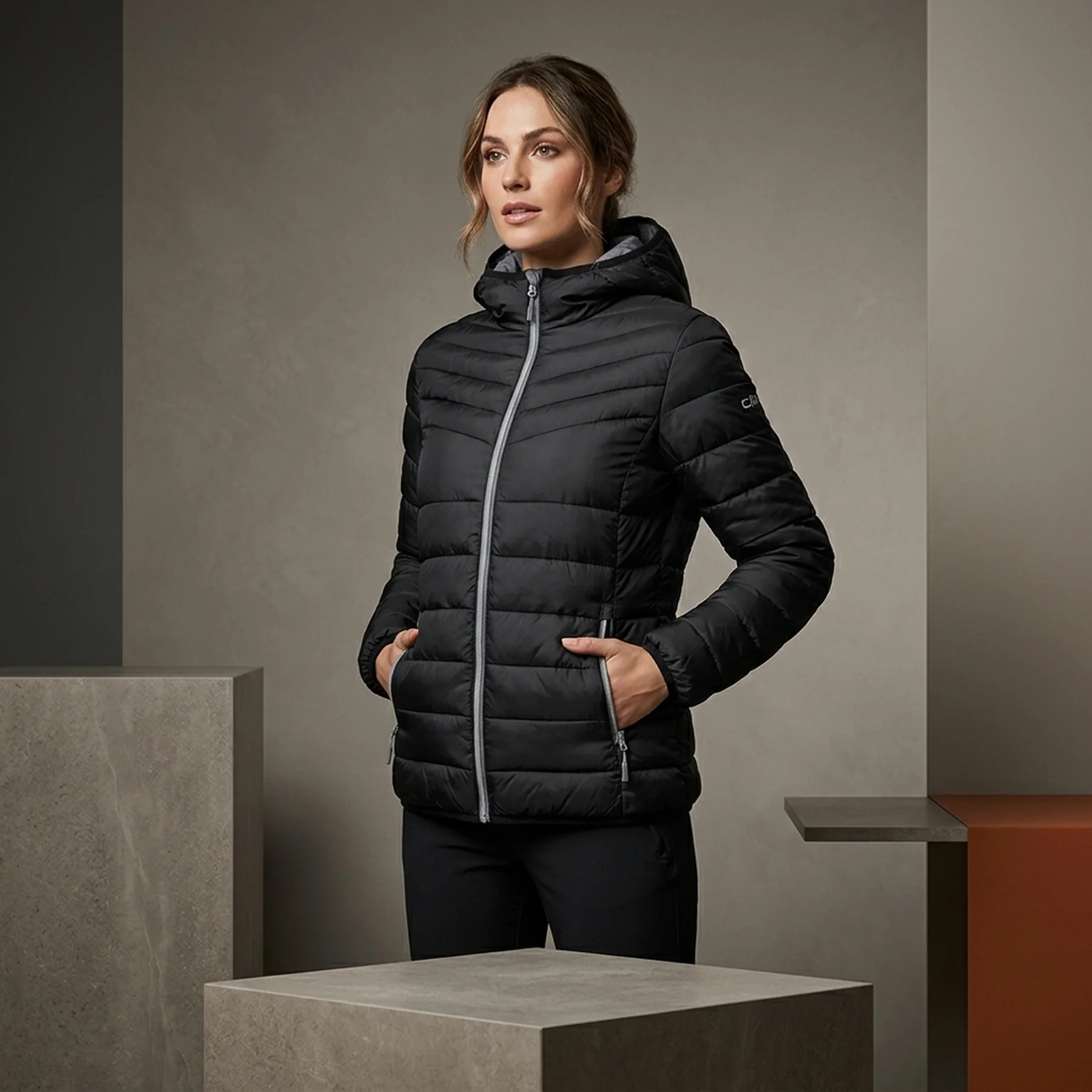 Куртка жіноча Cmp Woman Jacket Fix Hood (32K3016-U901)