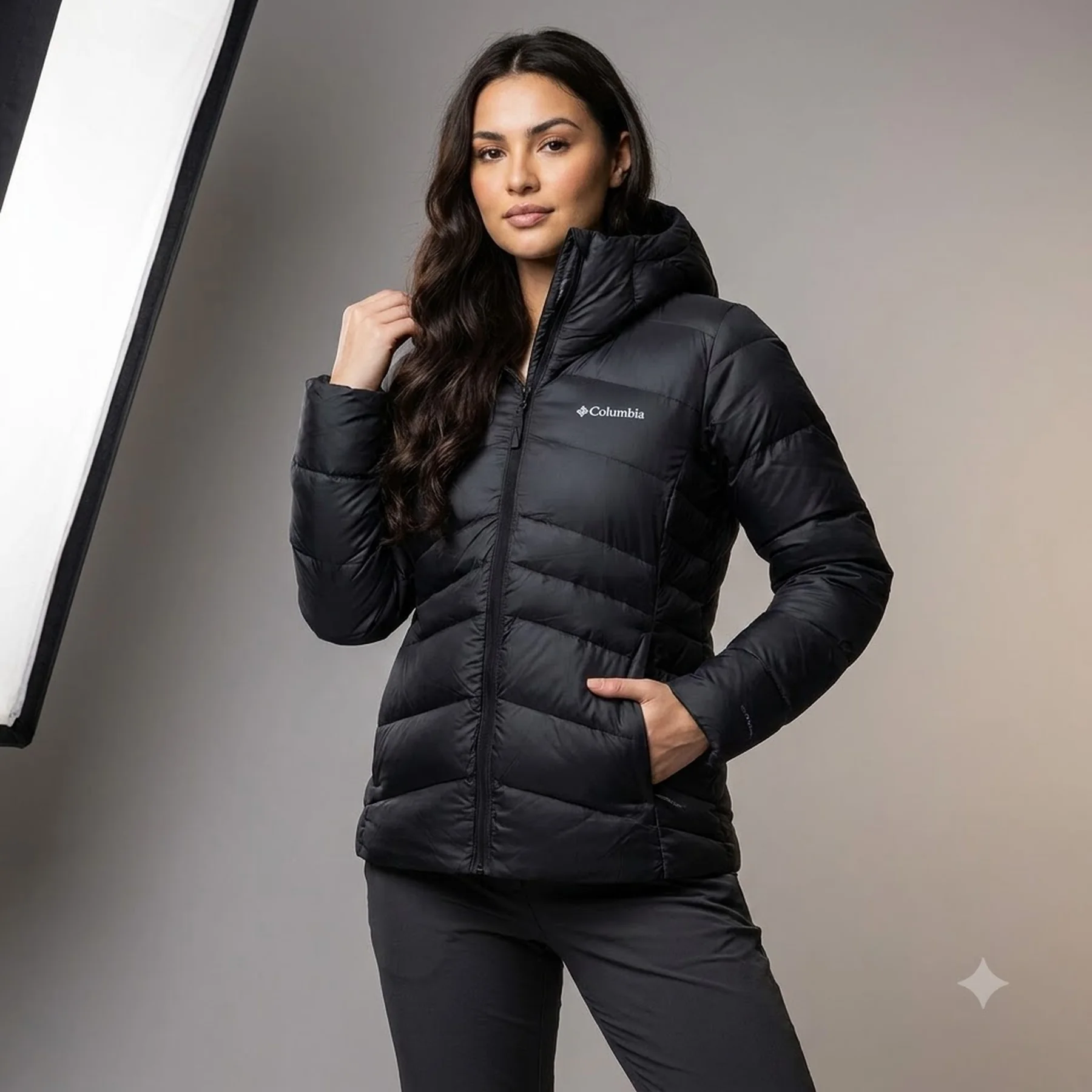 Куртка жіноча Columbia Autumn Park Down Hooded Jacket (EK0292-010)