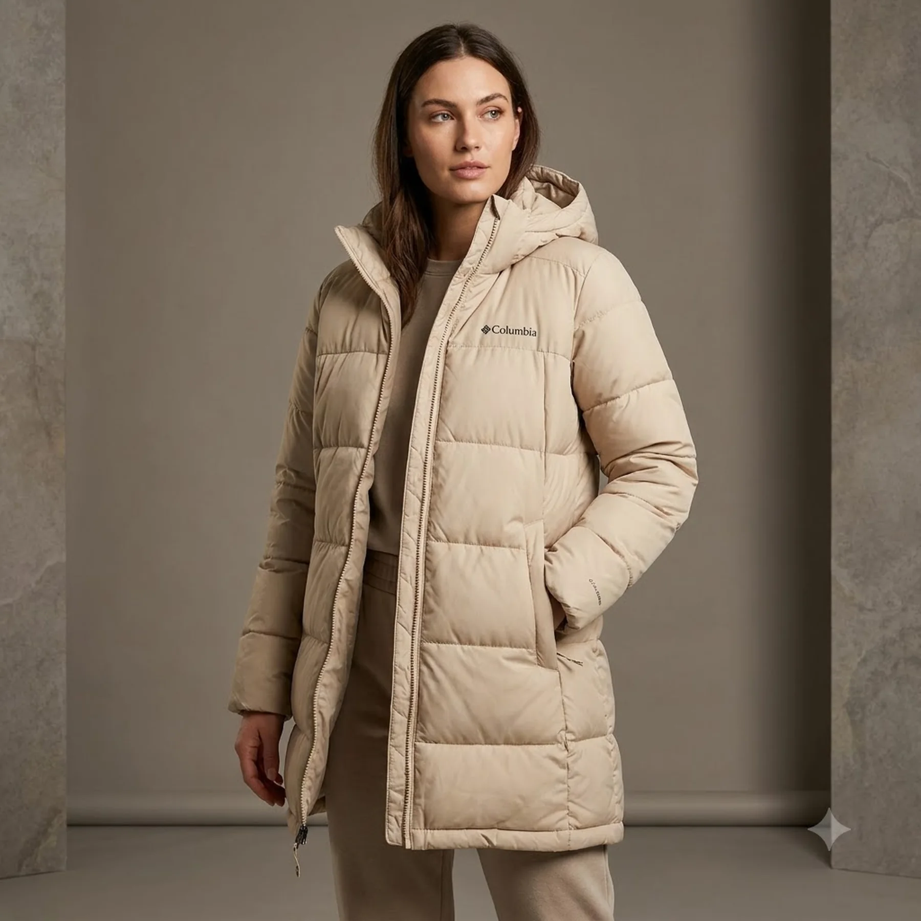 Куртка жіноча Columbia Pike Lake™ Ii Long Beige (2051351CLB-279)