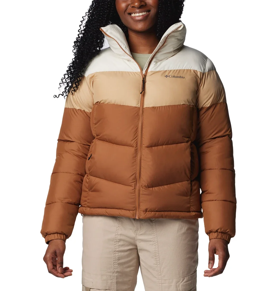 Куртка жіноча Columbia Puffect Ii Colorblock Jacket Brown/White (2088481CLB-224)