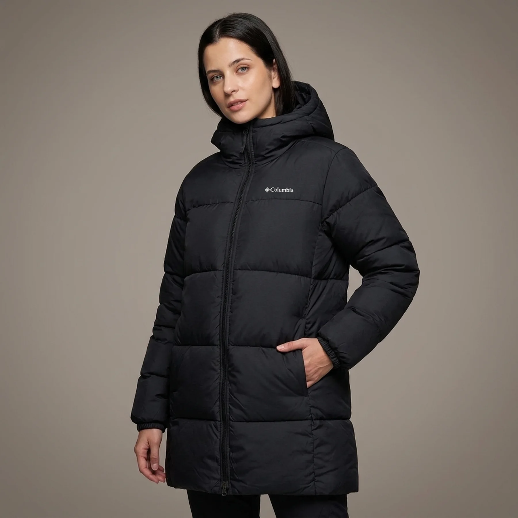 Куртка жіноча Columbia Puffect Ii Mid Hooded Jacket Black (2088471CLB-010)