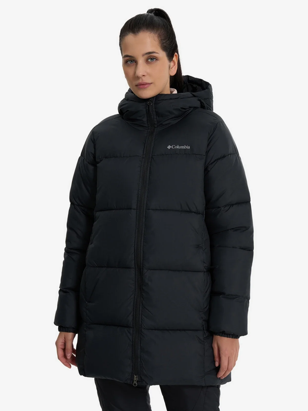 Куртка жіноча Columbia Puffect Ii Mid Hooded Jacket Black (2088471CLB-010)