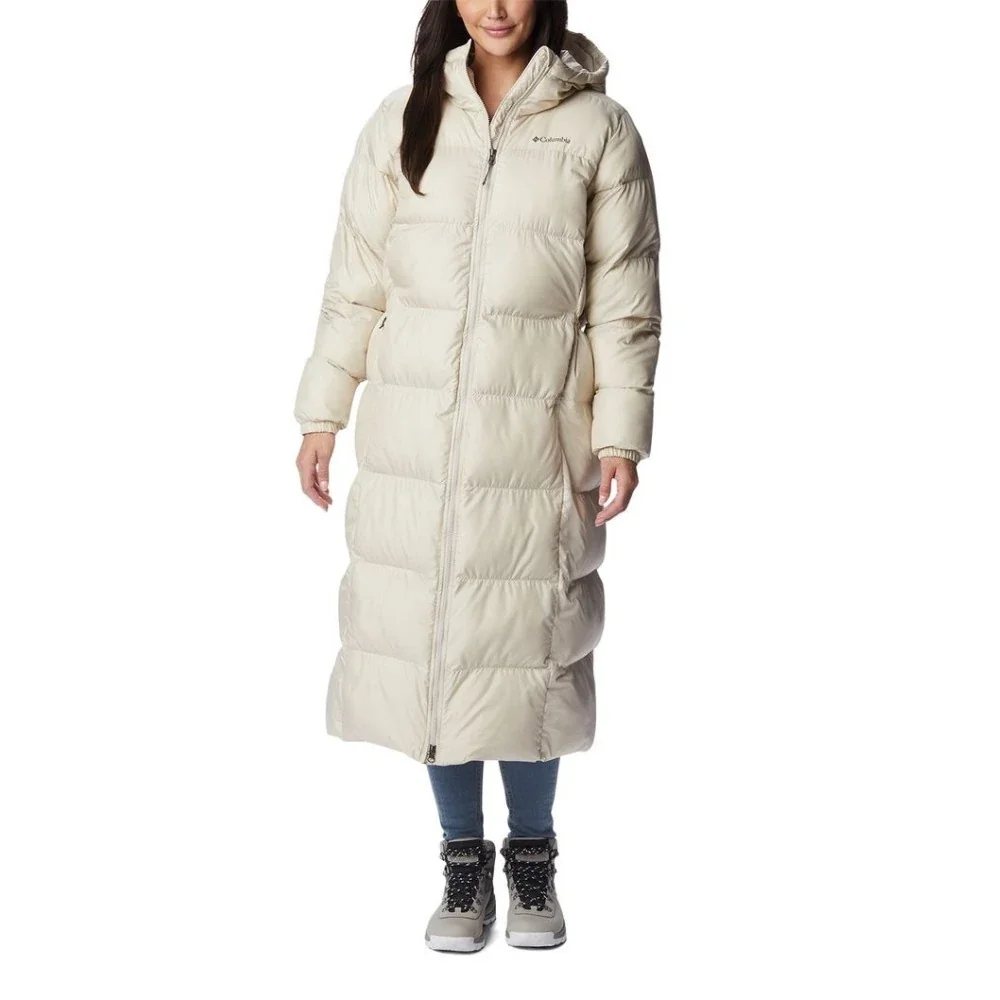 Куртка жіноча Columbia Puffect Long Jacket Beige (WL4214-278)