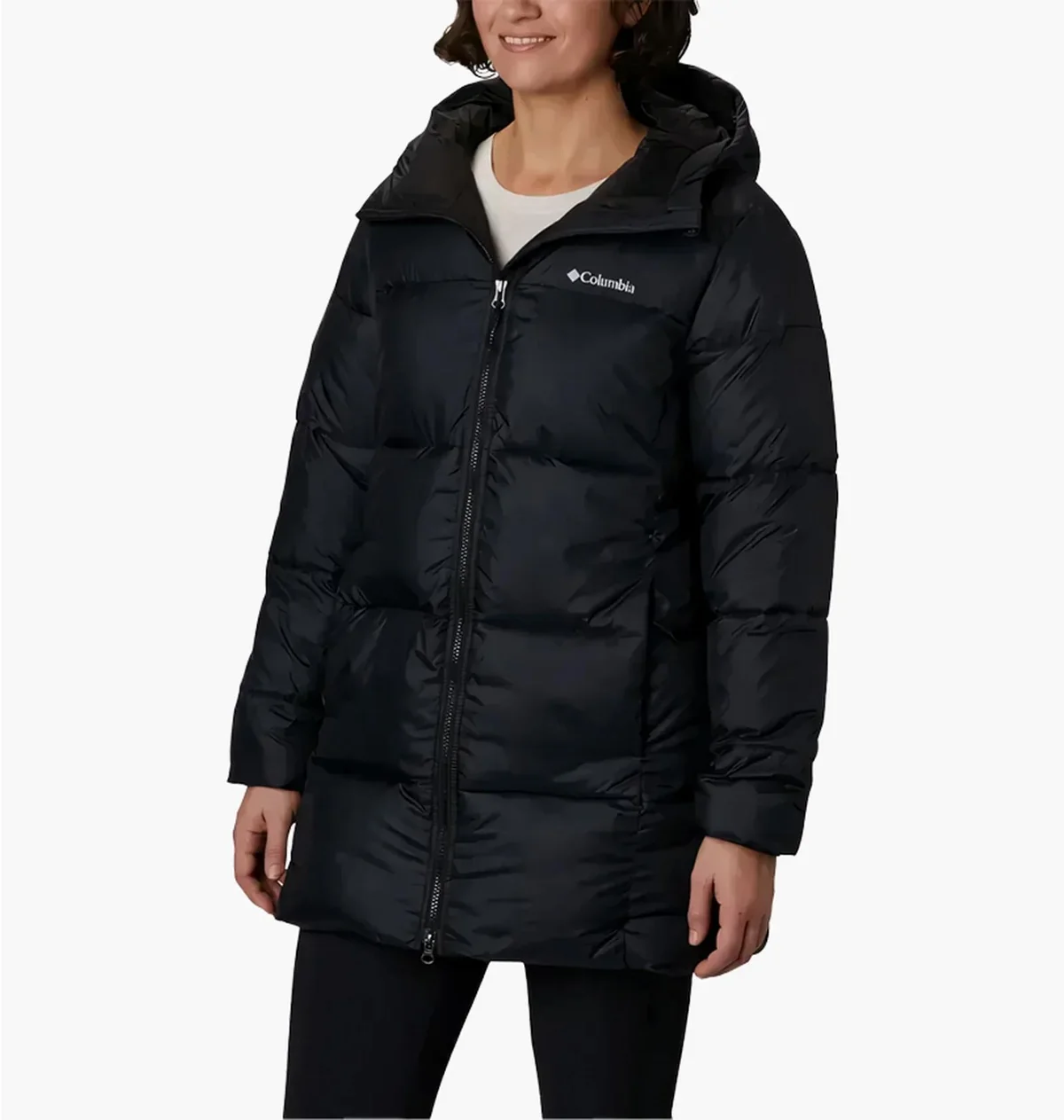 Куртка жіноча Columbia Puffect Mid Jacket Omni-Heat Black (WL0252-010)