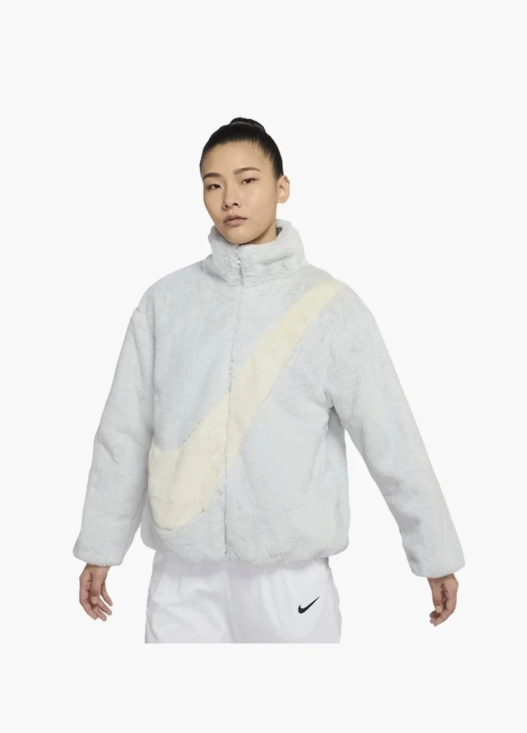 Куртка жіноча Nike Faux Fur Jacket (DO3791-025)