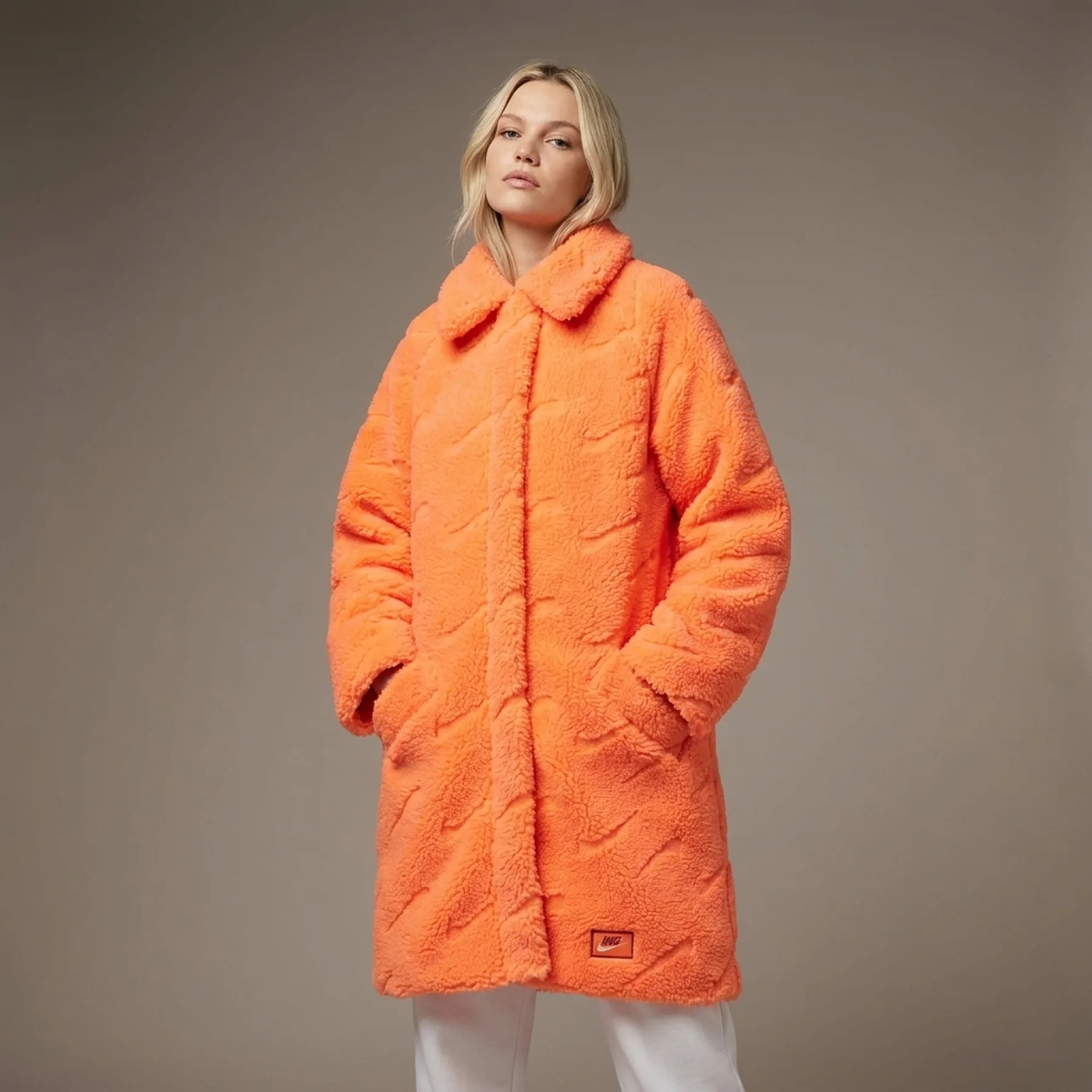 Куртка жіноча Nike Sportswear Icon Clash Orange (DD5088-803)