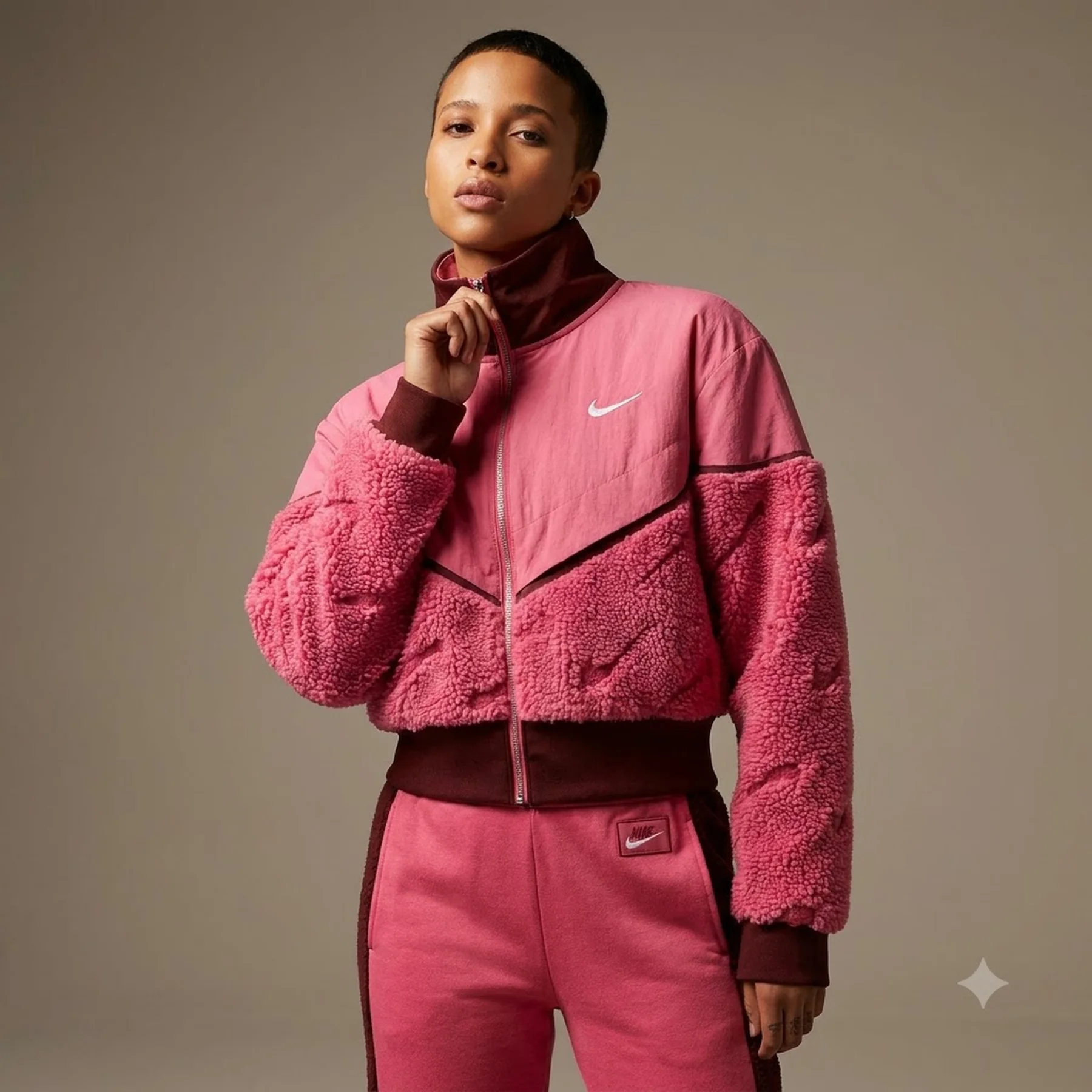 Куртка жіноча Nike Sportswear Icon Clash Pink (DD5092-622)