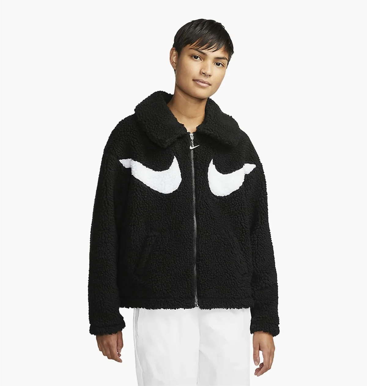 Куртка жіноча Nike Sportswear Swoosh Black (DD5620-010)