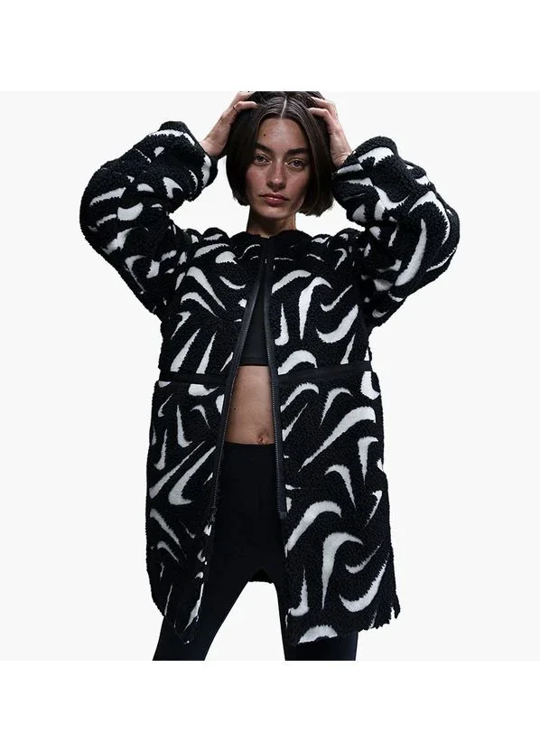 Куртка жіноча Nike Sportswearloose Jacket Black (FV8025-010)