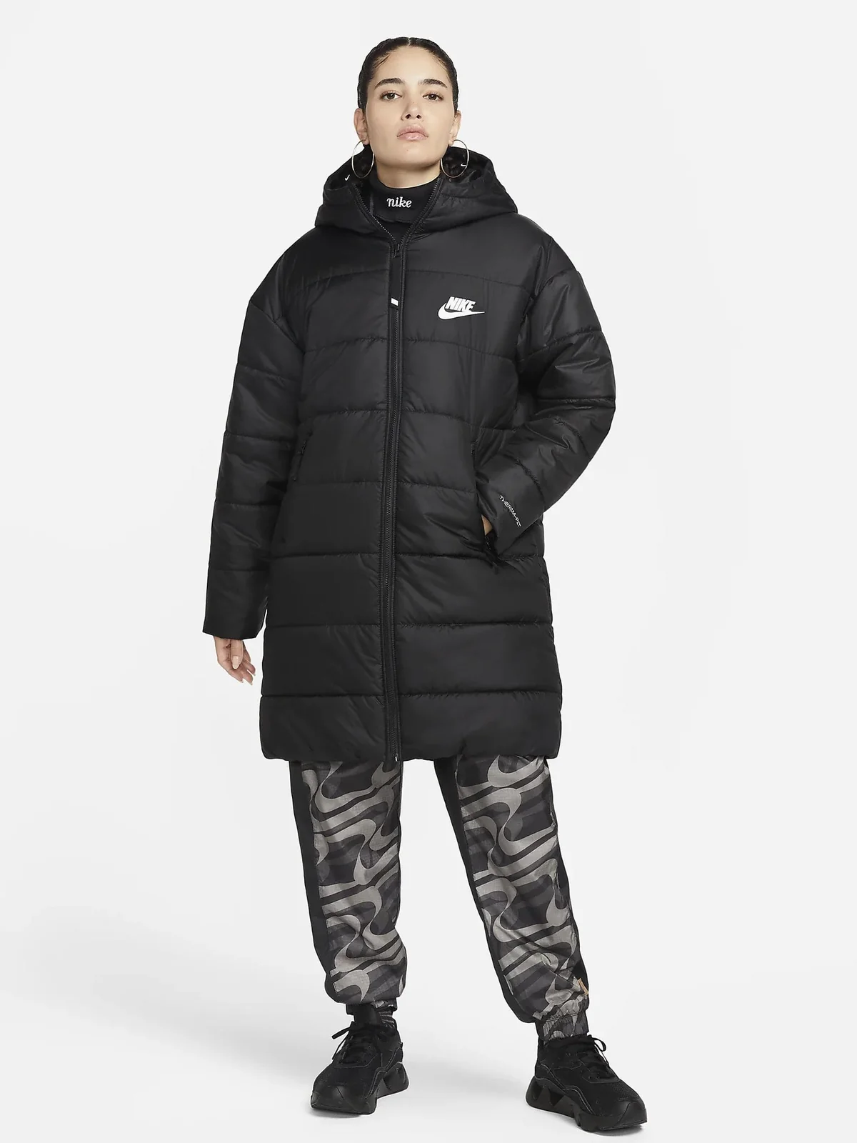 Куртка жіноча Nike W Nsw Syn Tf Rpl Hd Parka (DX1798-010)