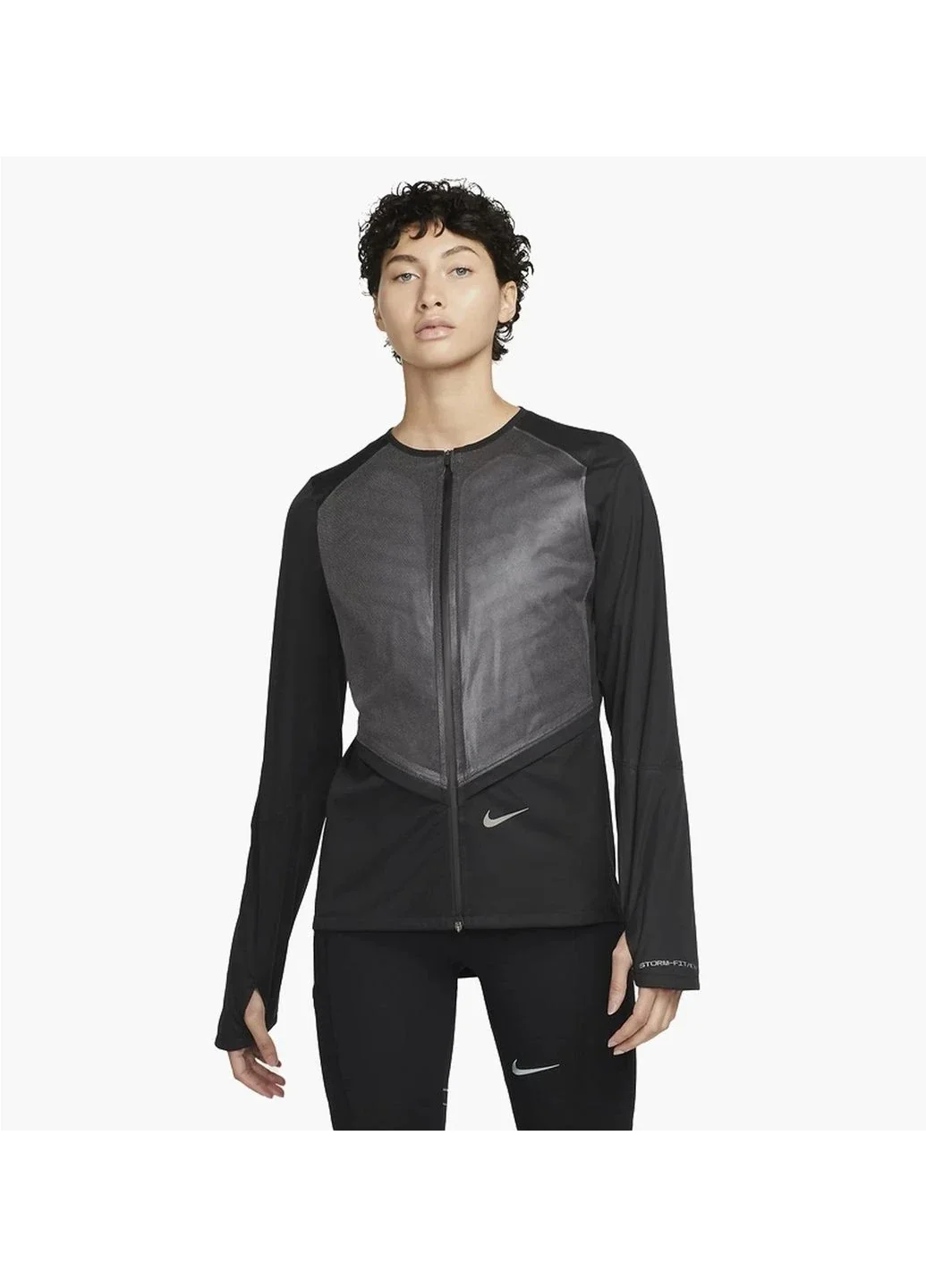 Куртка жіноча Nike Womens Running Jacket Black Dd6419-010 (DD6419-010)