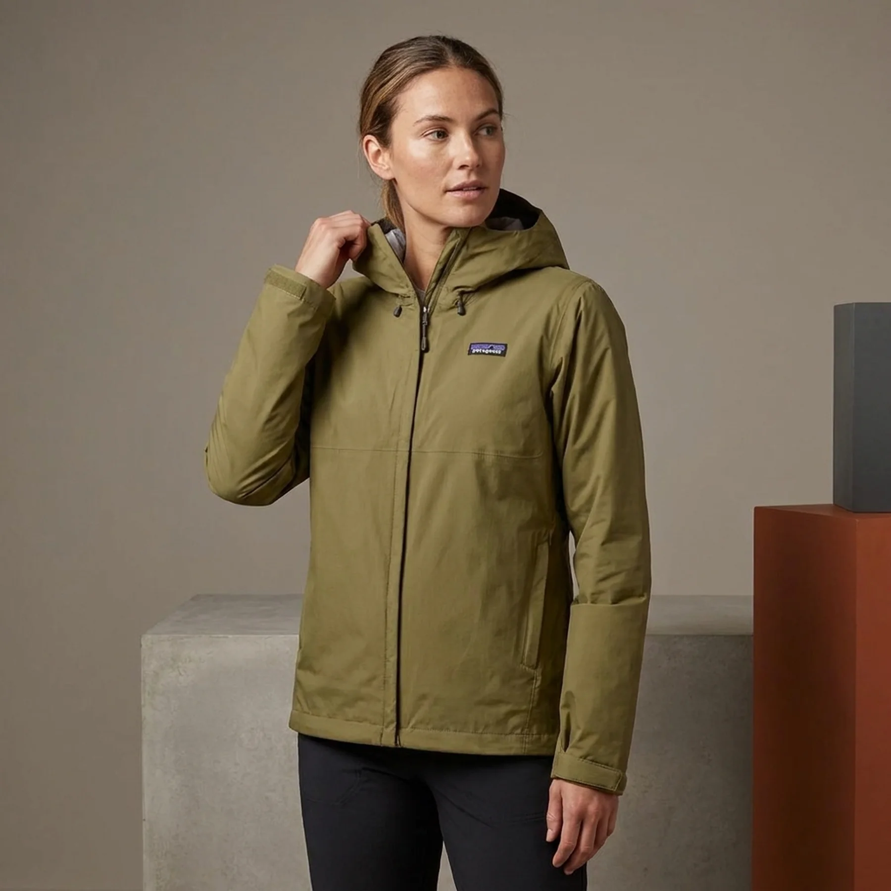 Куртка Patagonia Torrentshell 3L Хакі