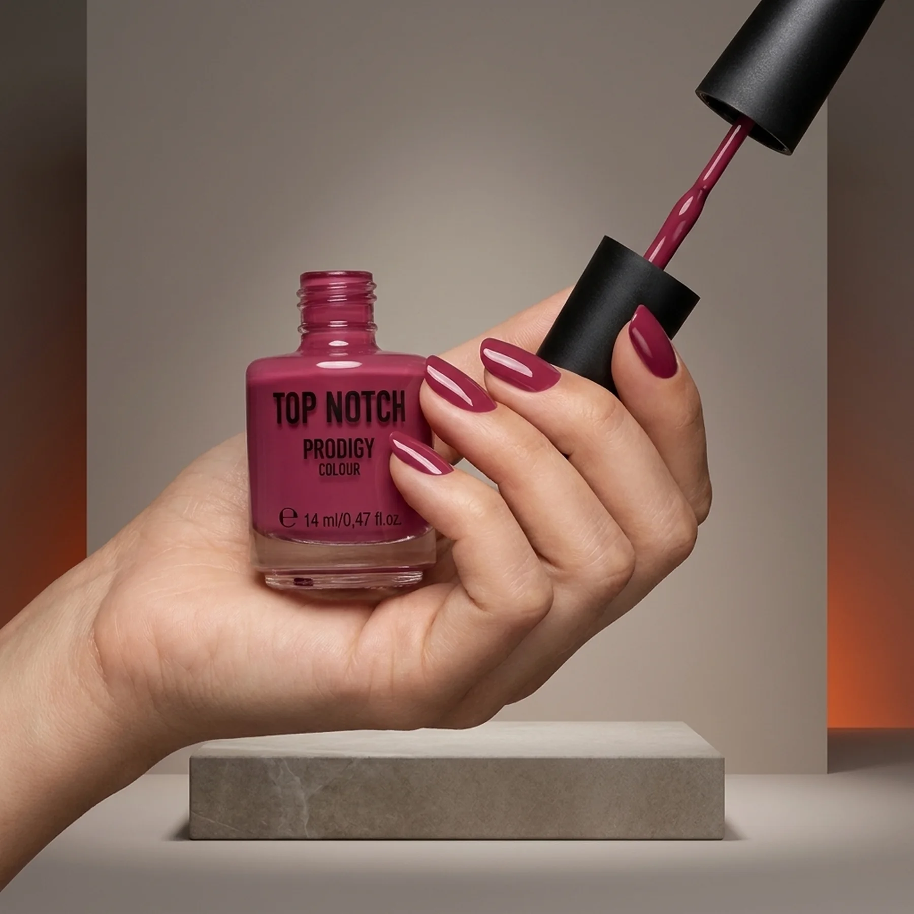Лак для ногтей Top Notch Prodigy Colour 14 мл 222 Geranium