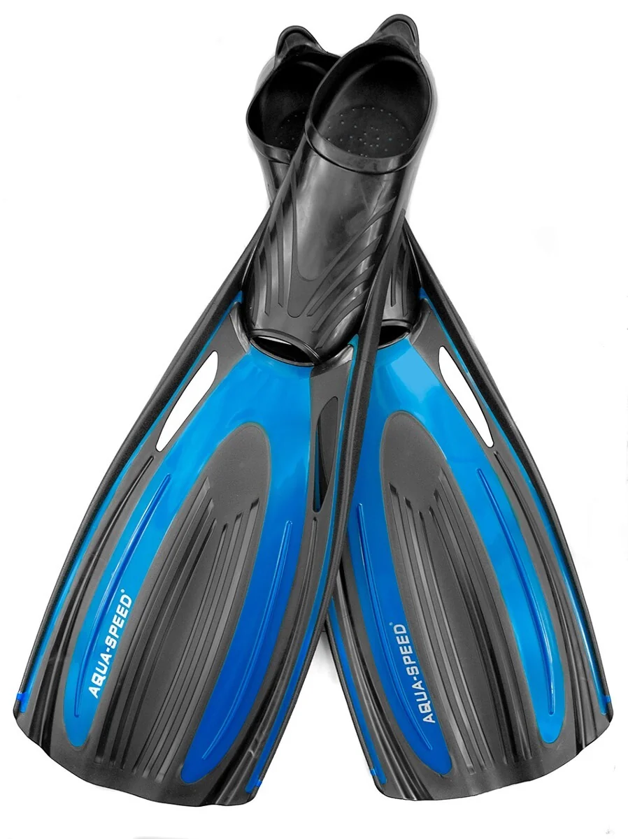Ласти Aqua Speed HYDRO 4748 чорний, синій Уні