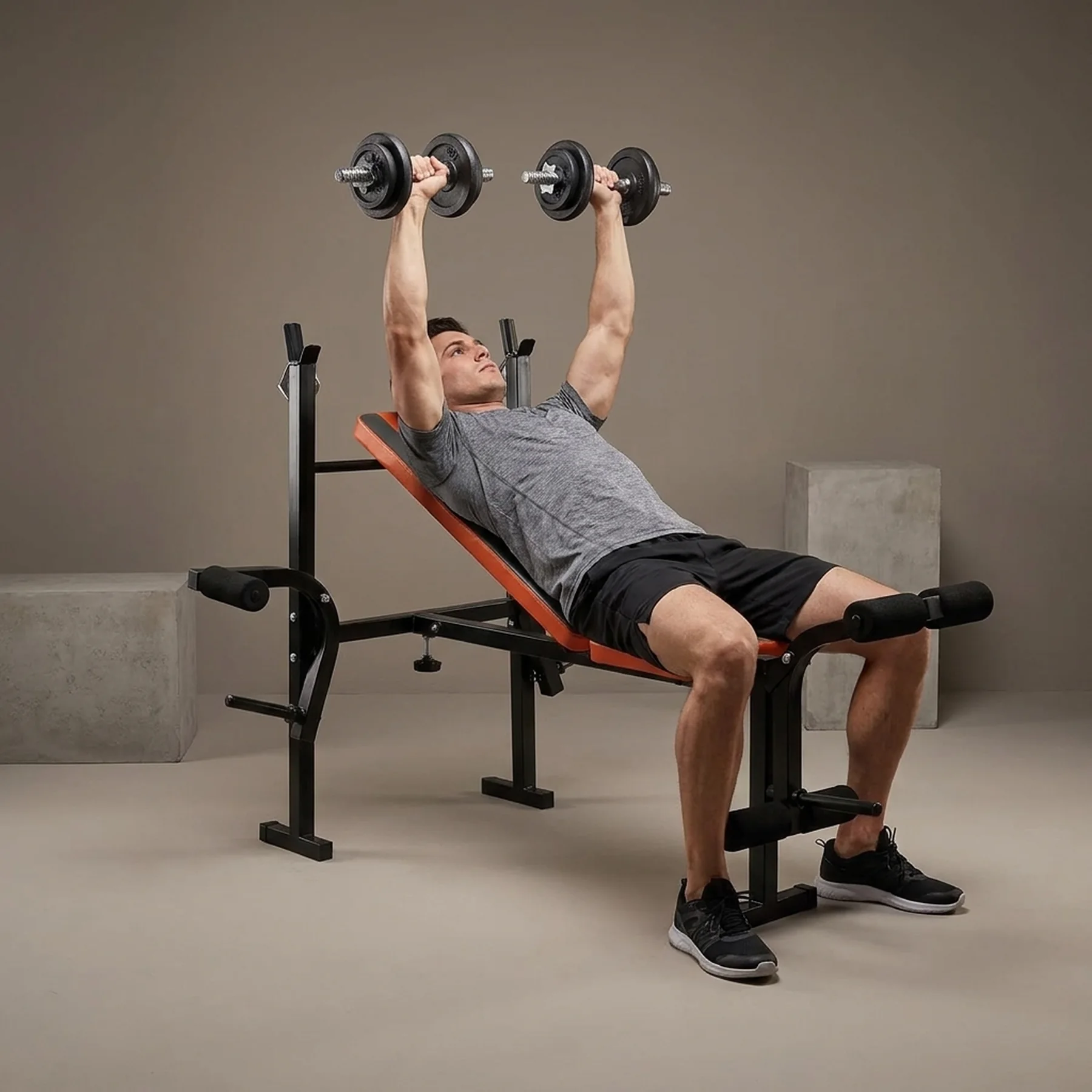 Лавка для жиму LiveUp FITNESS WEIGHT BENCH