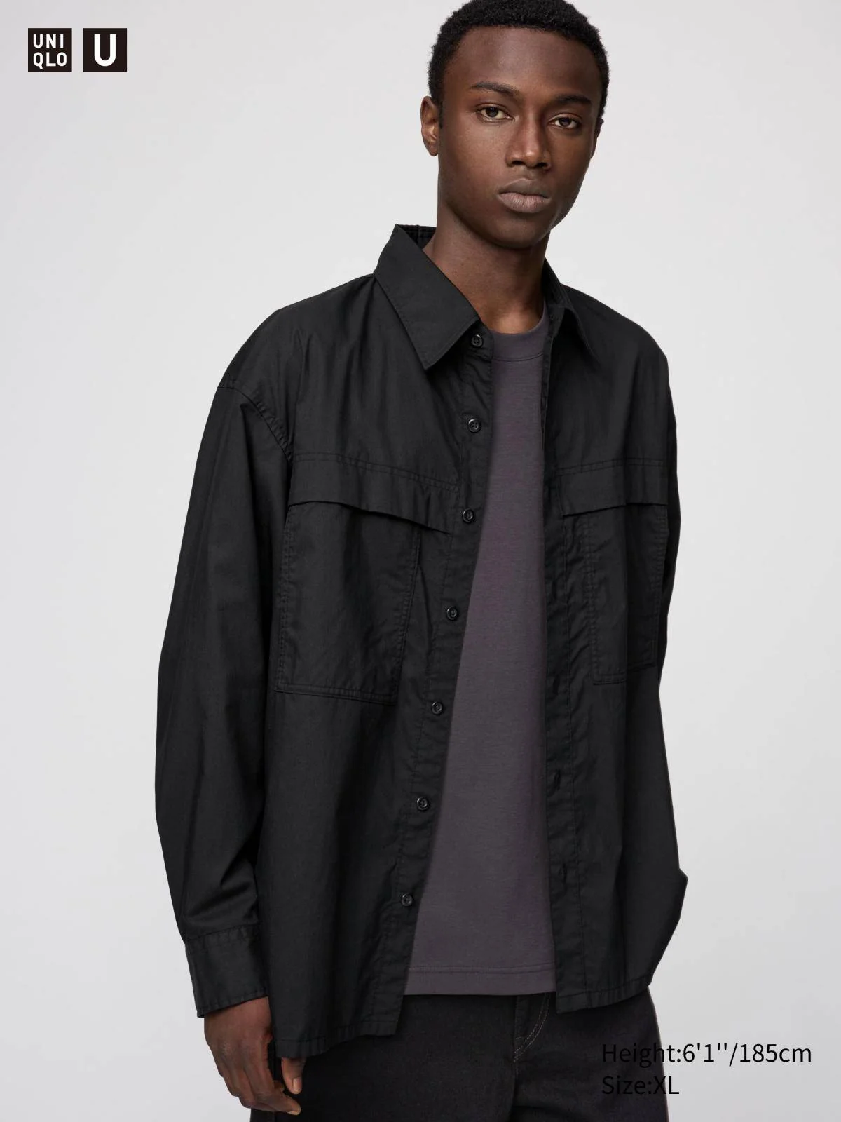 Легка куртка-сорочка Uniqlo на гудзиках 1159851131