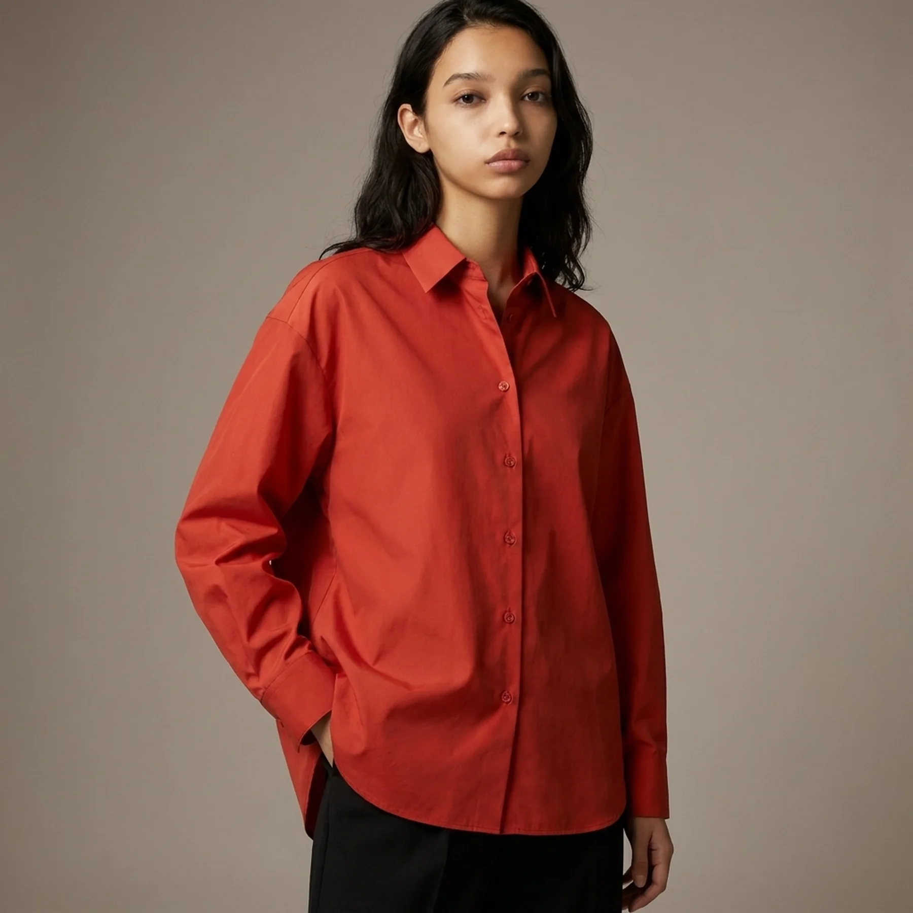 Легка сорочка UNIQLO на гудзиках 1159835427