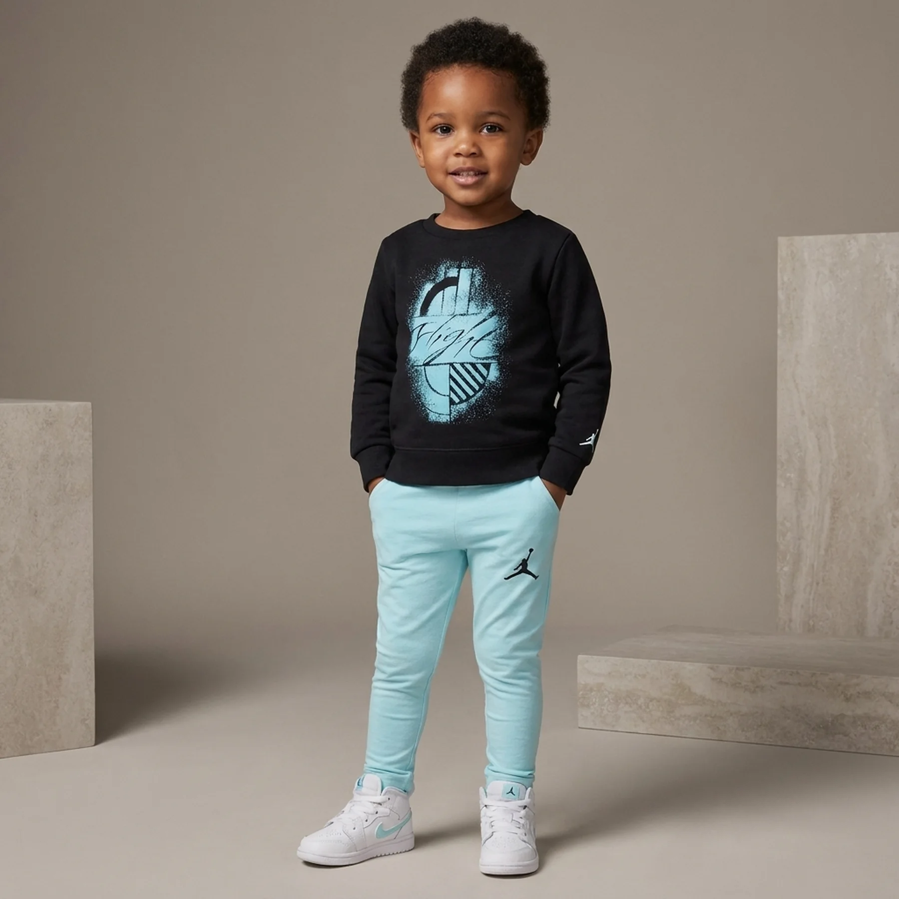 Лосіни дитячі Jordan Brooklyn Fleece Light Blue (25C791-F08)