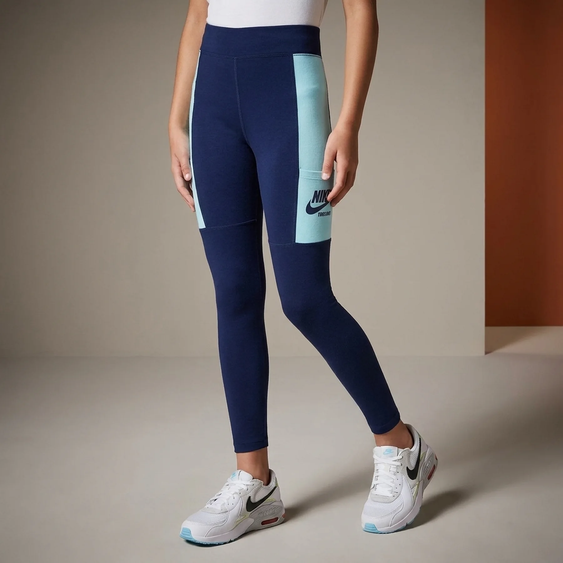 Лосіни дитячі Nike Fille Heritage Blue (DJ5883-410)