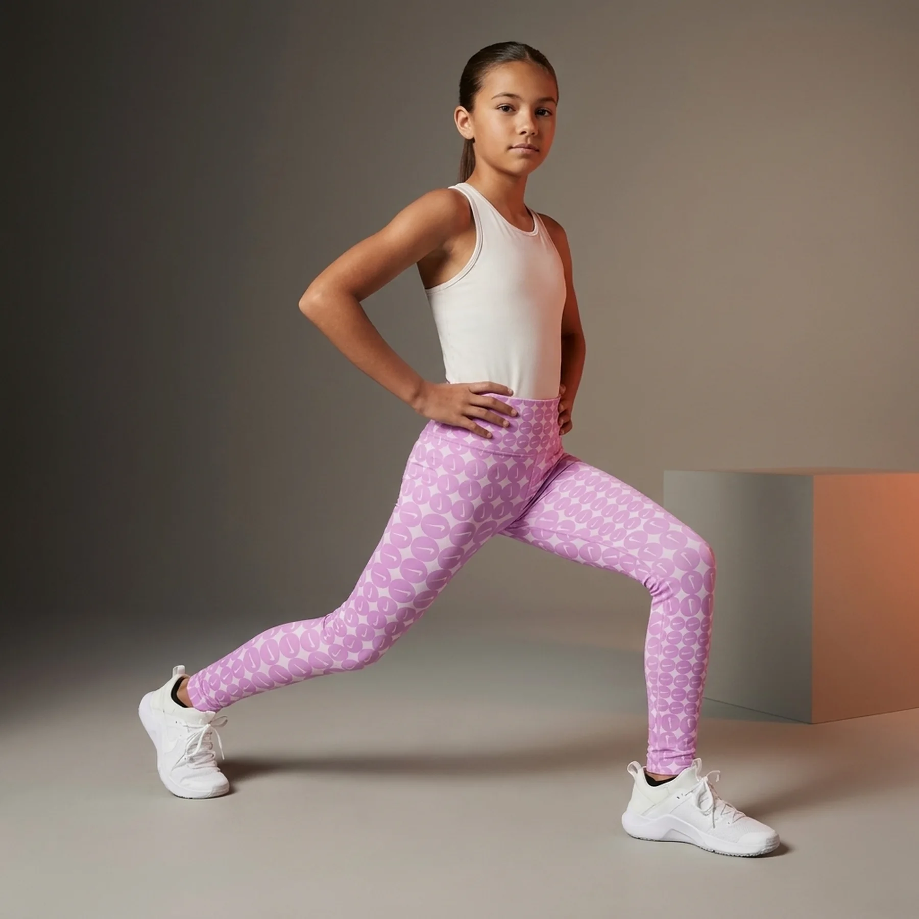 Лосіни підліткові Nike One Leggings A Vita Alta Dri-Fit (HF8228-532)