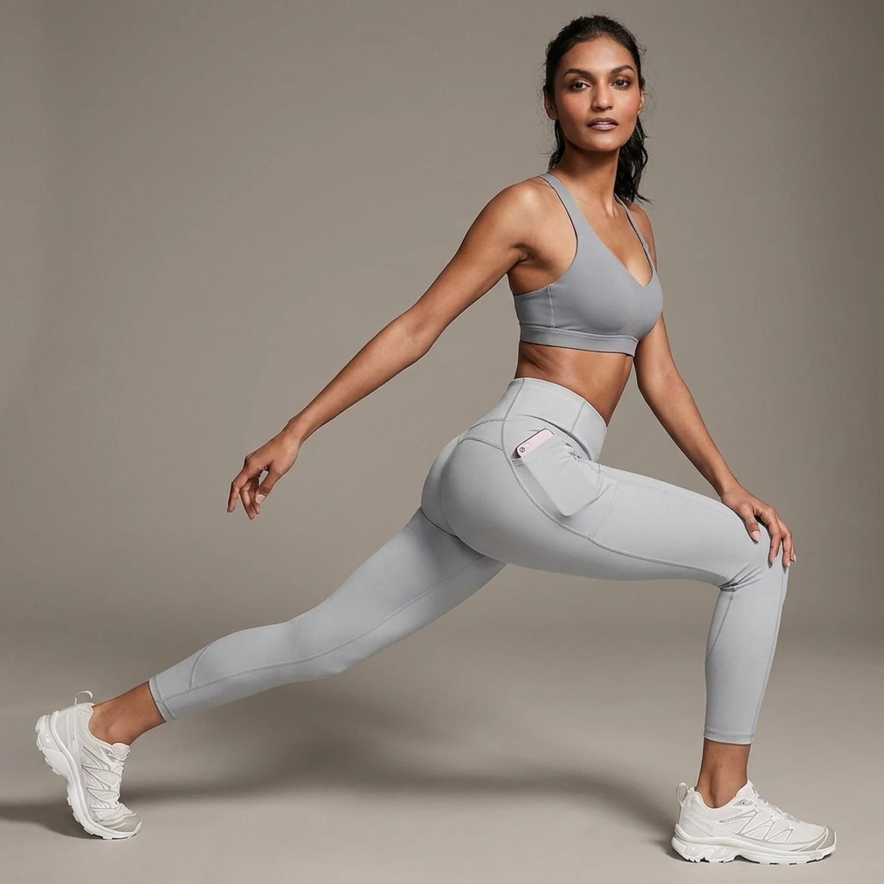 Лосини спортивні VSX Victoria's Secret легінси 1159831953 (Сірий XL)