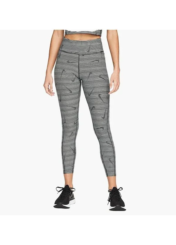 Лосіни жіночі Nike Dri-Fit Black/White (DM7480-010)
