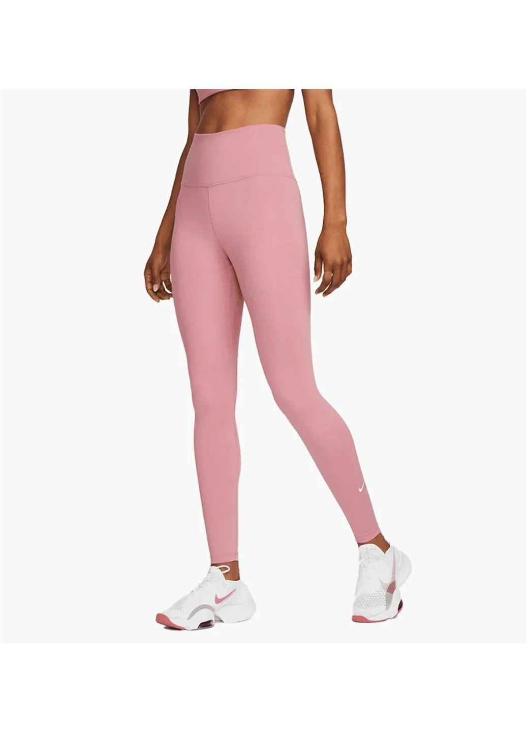 Лосіни жіночі Nike Dri-Fit One Pink (DM7278-667)