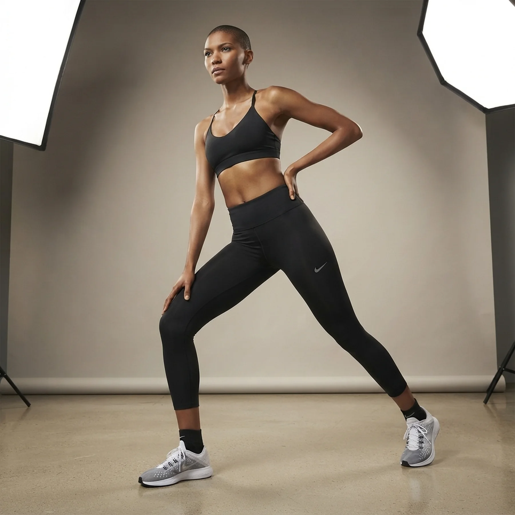 Лосіни жіночі Nike Fast Black (BV0038-010)