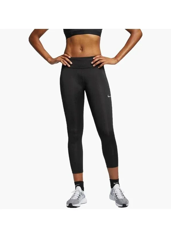 Лосіни жіночі Nike Fast Mid Rise Crop Length Black (DB4380-010)