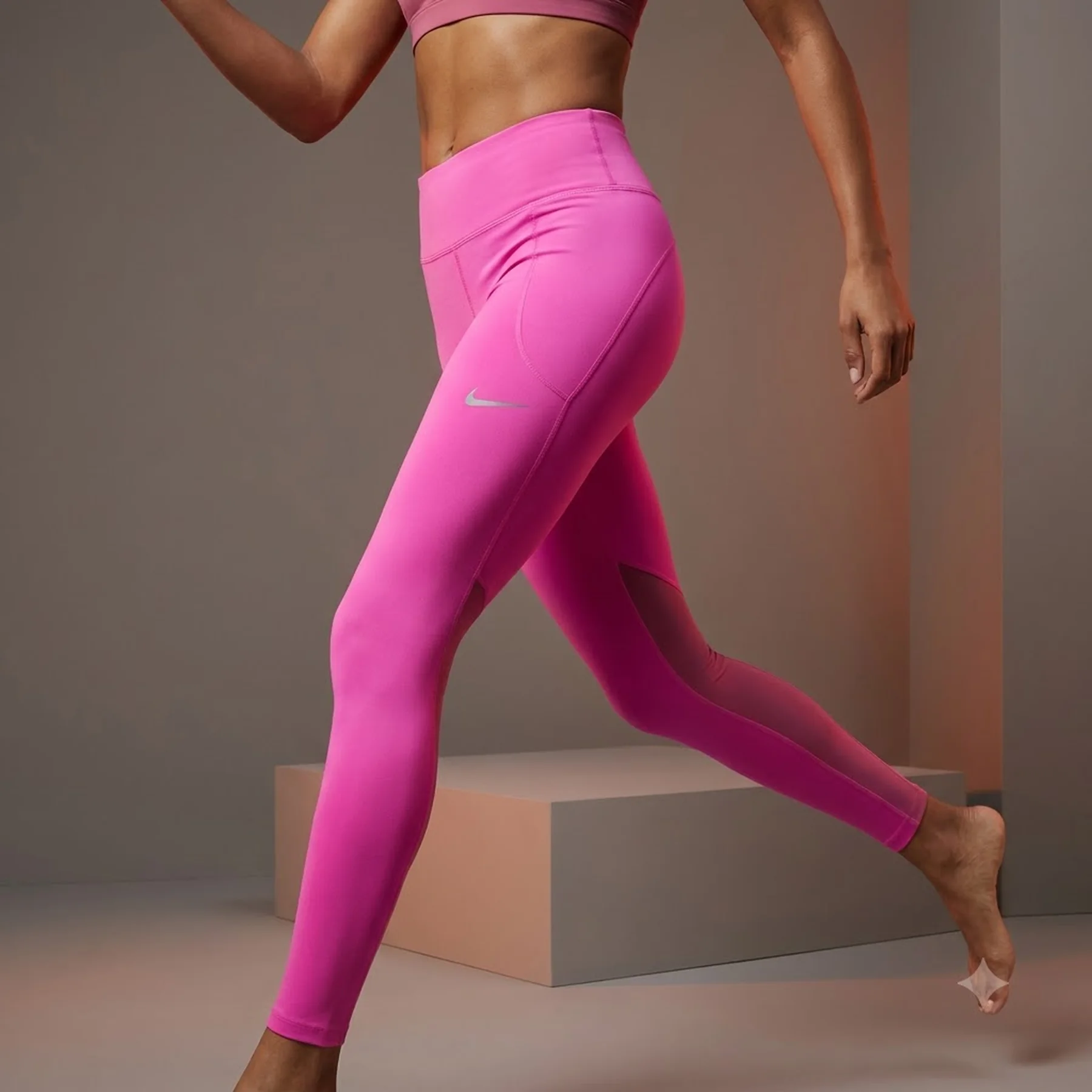 Лосіни жіночі Nike Fast Pink (AT3103-623)