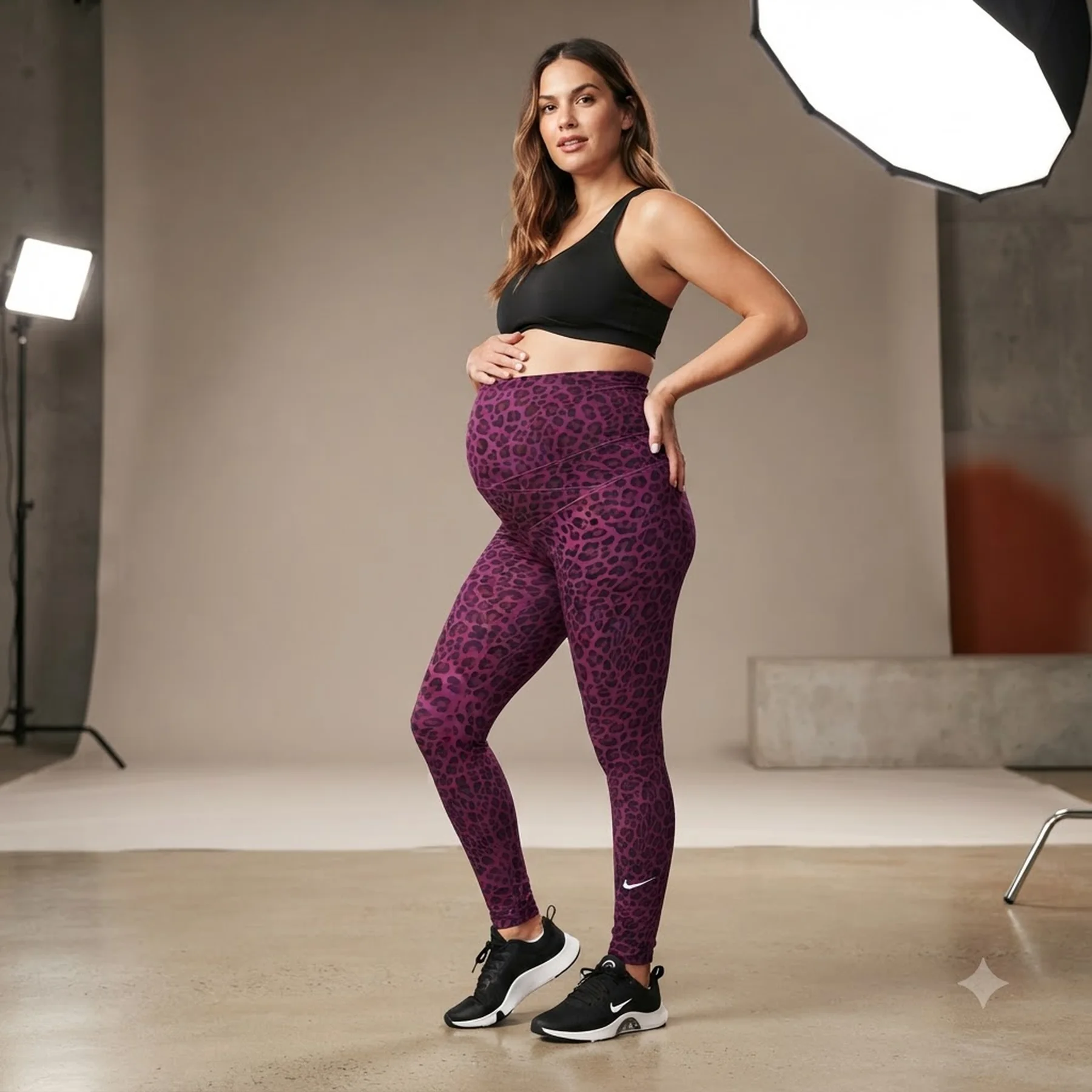Лосіни жіночі Nike One (M) Violet Dq5544-503 (DQ5544-503)